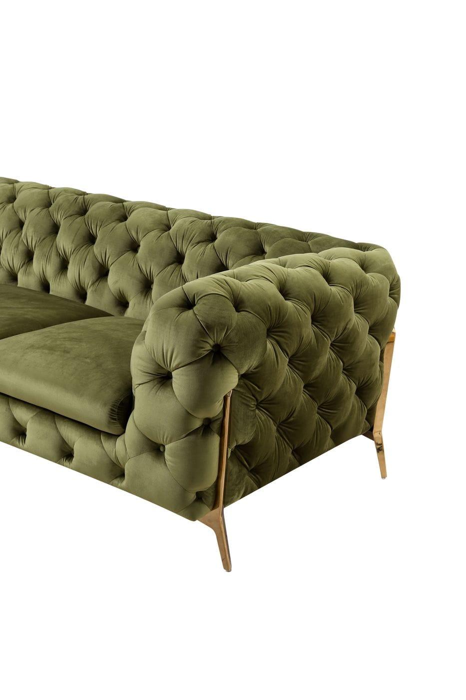 Sheila Transitional Fabric Loveseat