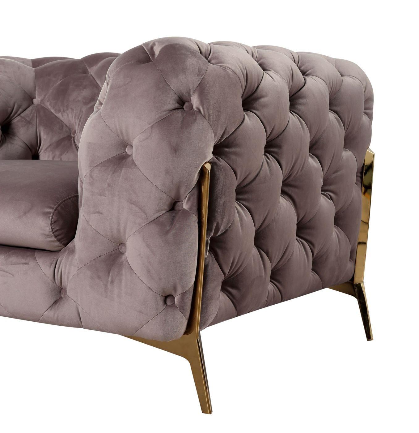 Sheila Transitional Fabric Loveseat