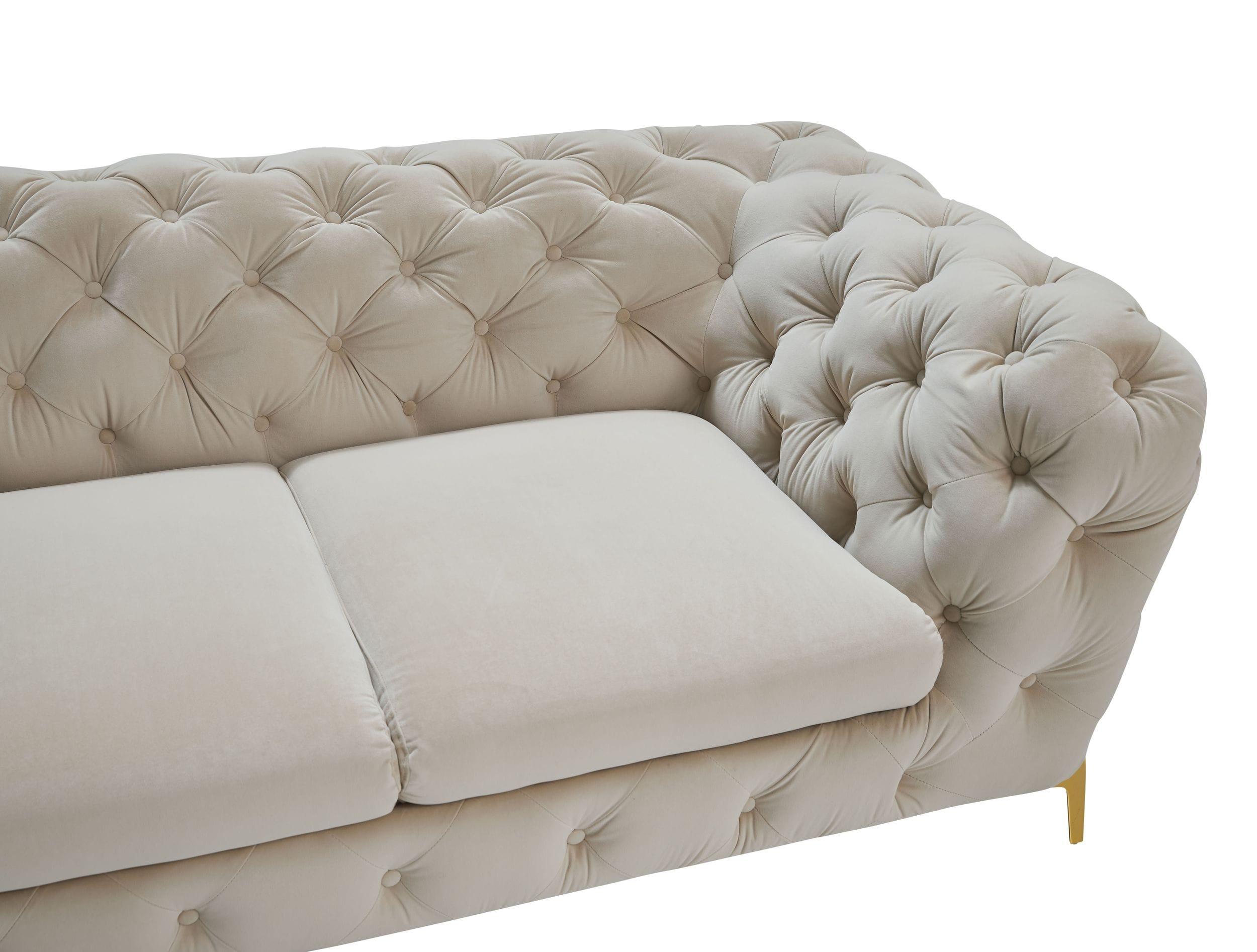 Sheila Transitional Fabric Loveseat
