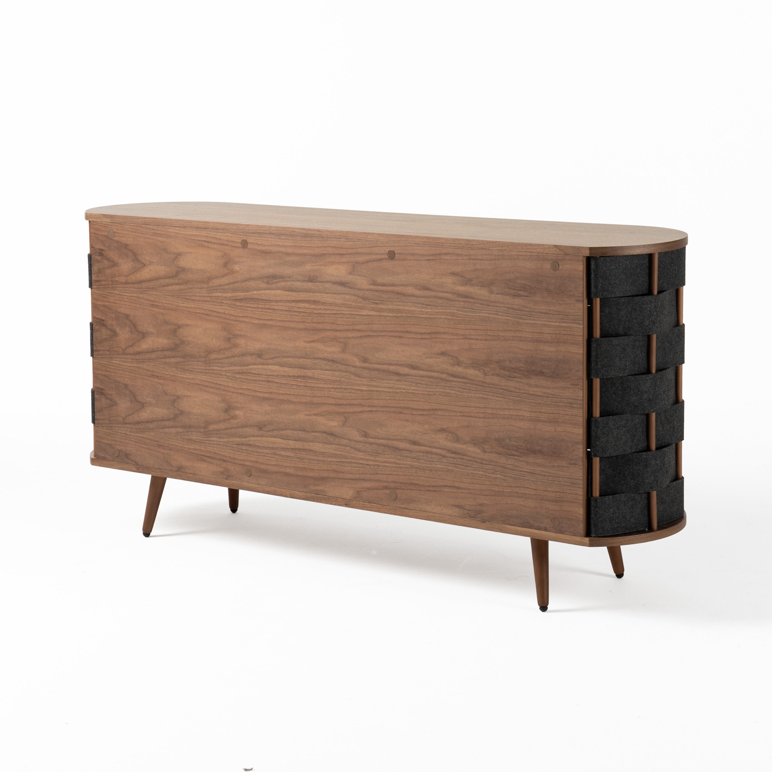 Sheridan Mid-Century Modern Fabric Buffet