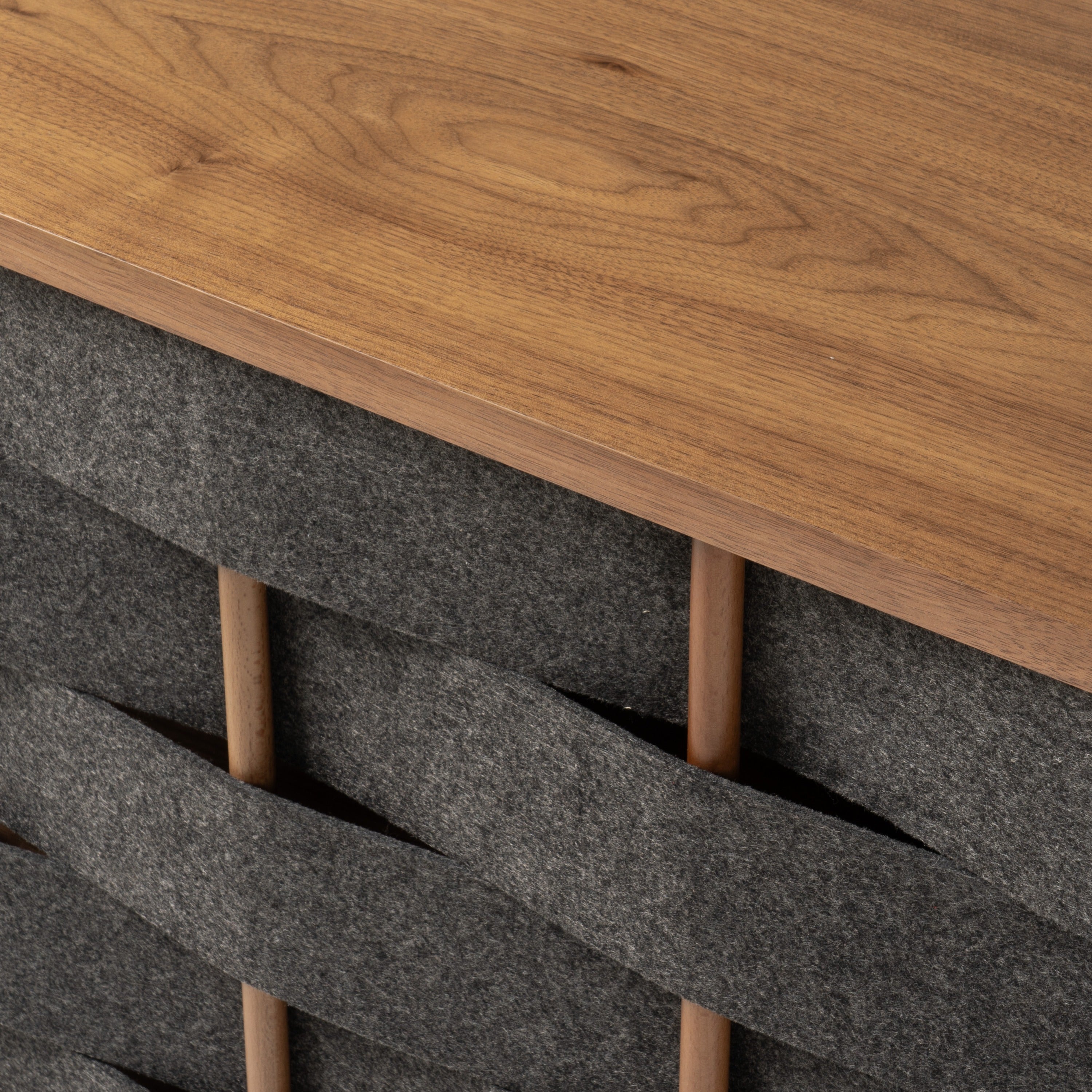 Sheridan Mid-Century Modern Fabric Buffet