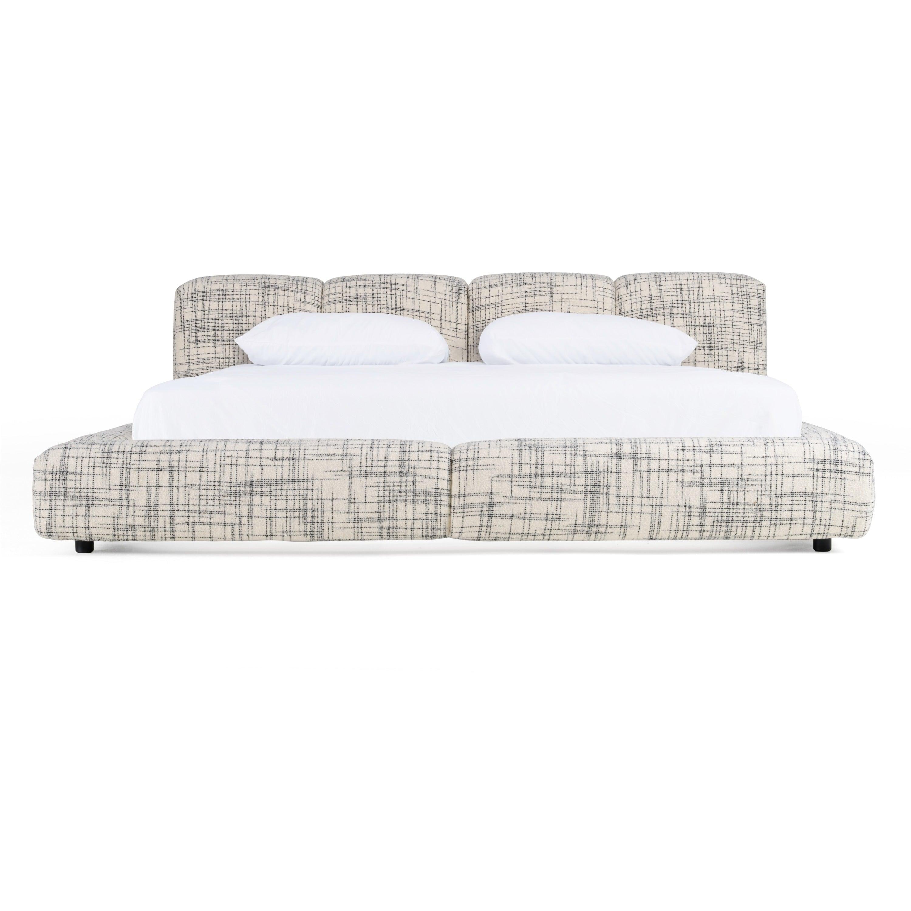 Shiloh Modern Fabric Bed