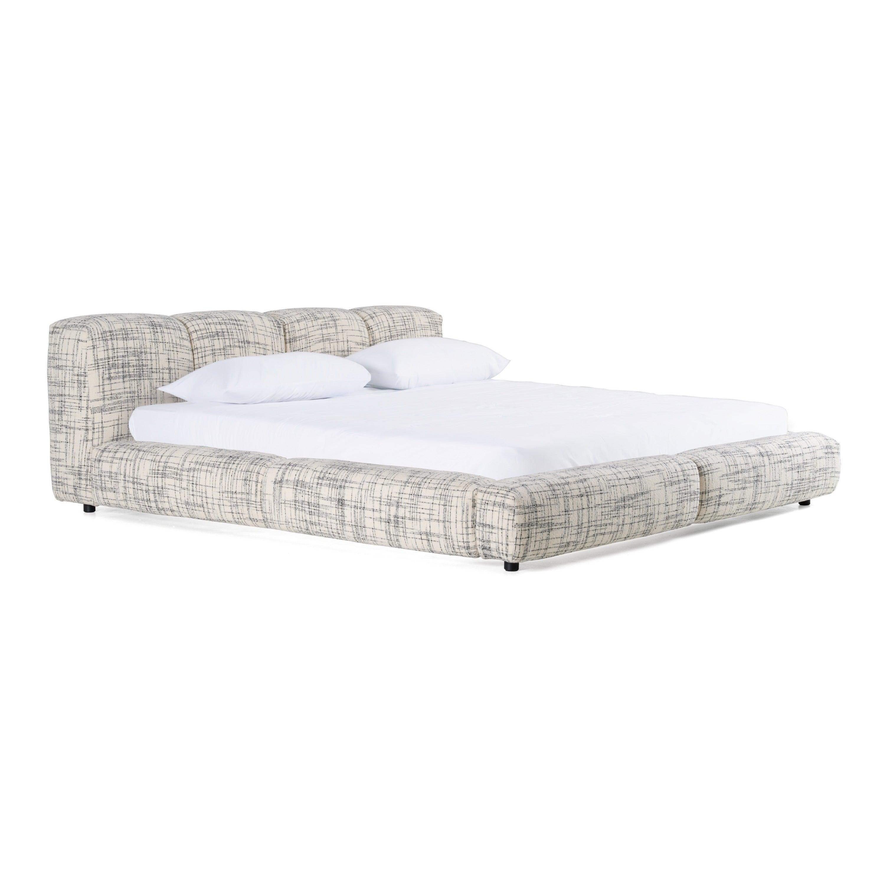 Shiloh Modern Fabric Bed