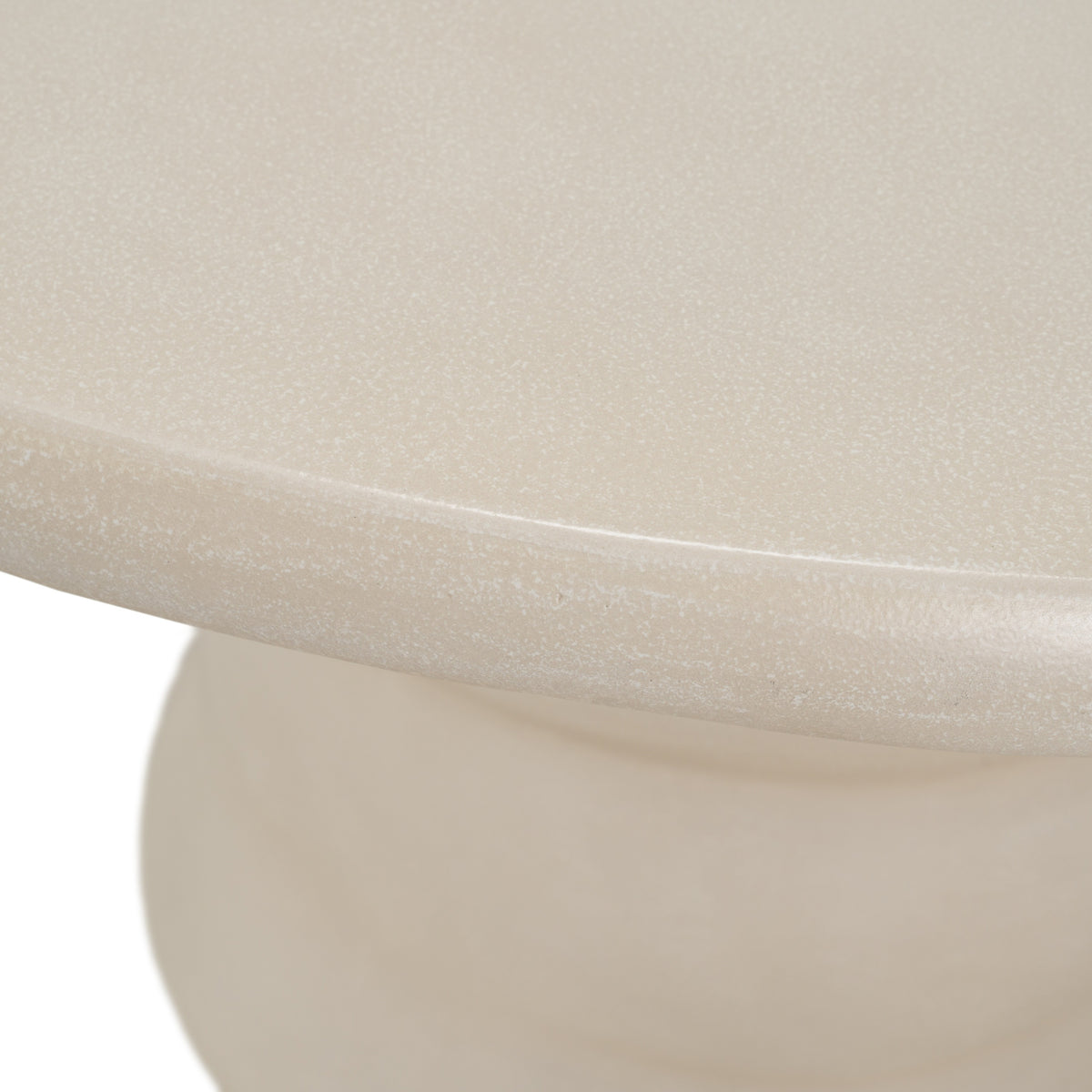 Sosso - Modern Round Fiberform Dining Table