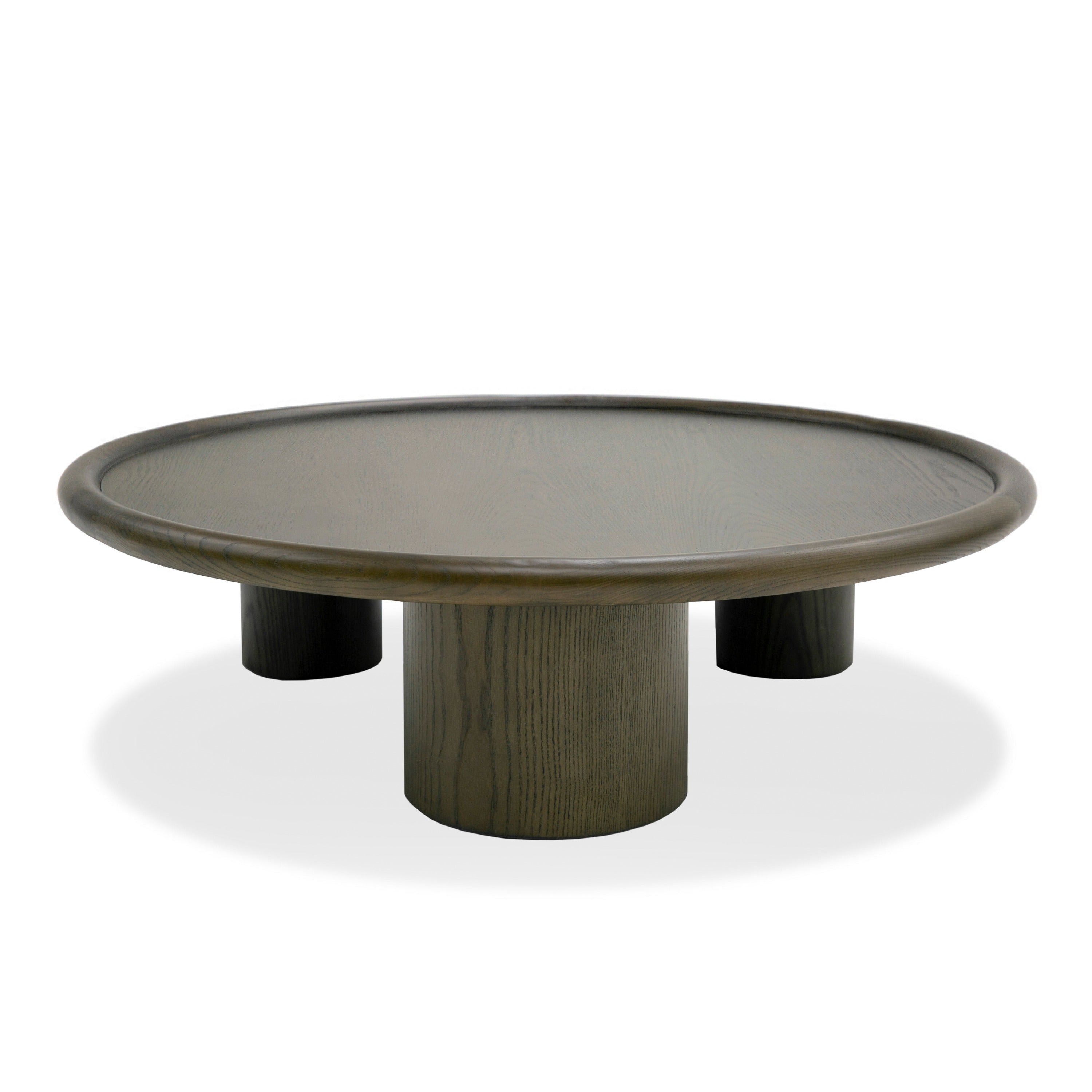 Strauss Contemporary Ash Round Nesting Table Set