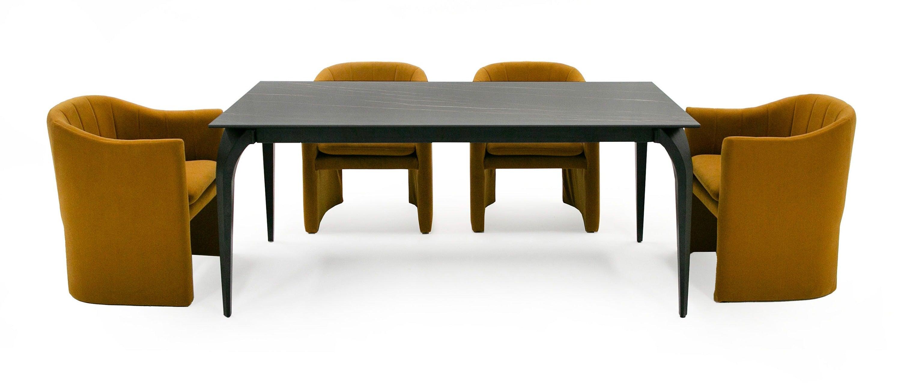 Suri Modern Ceramic Extendable 71"/94.5" Dining Table