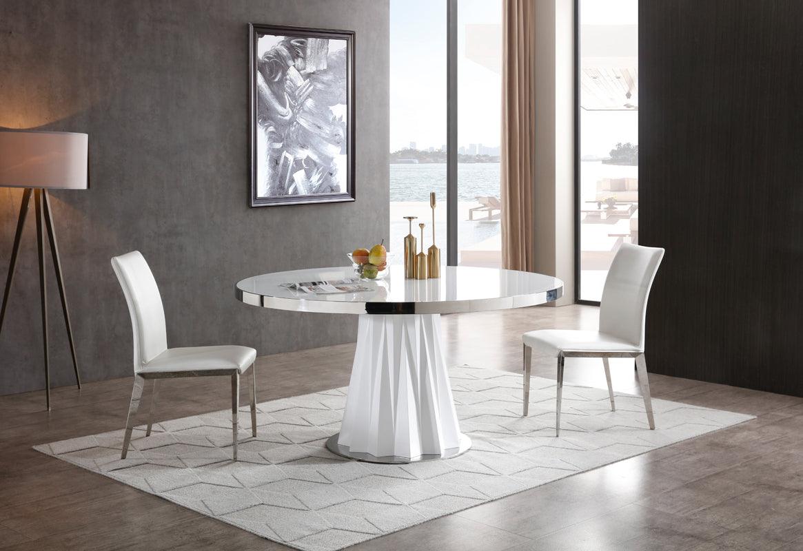 Cabaret Modern Round Dining Table