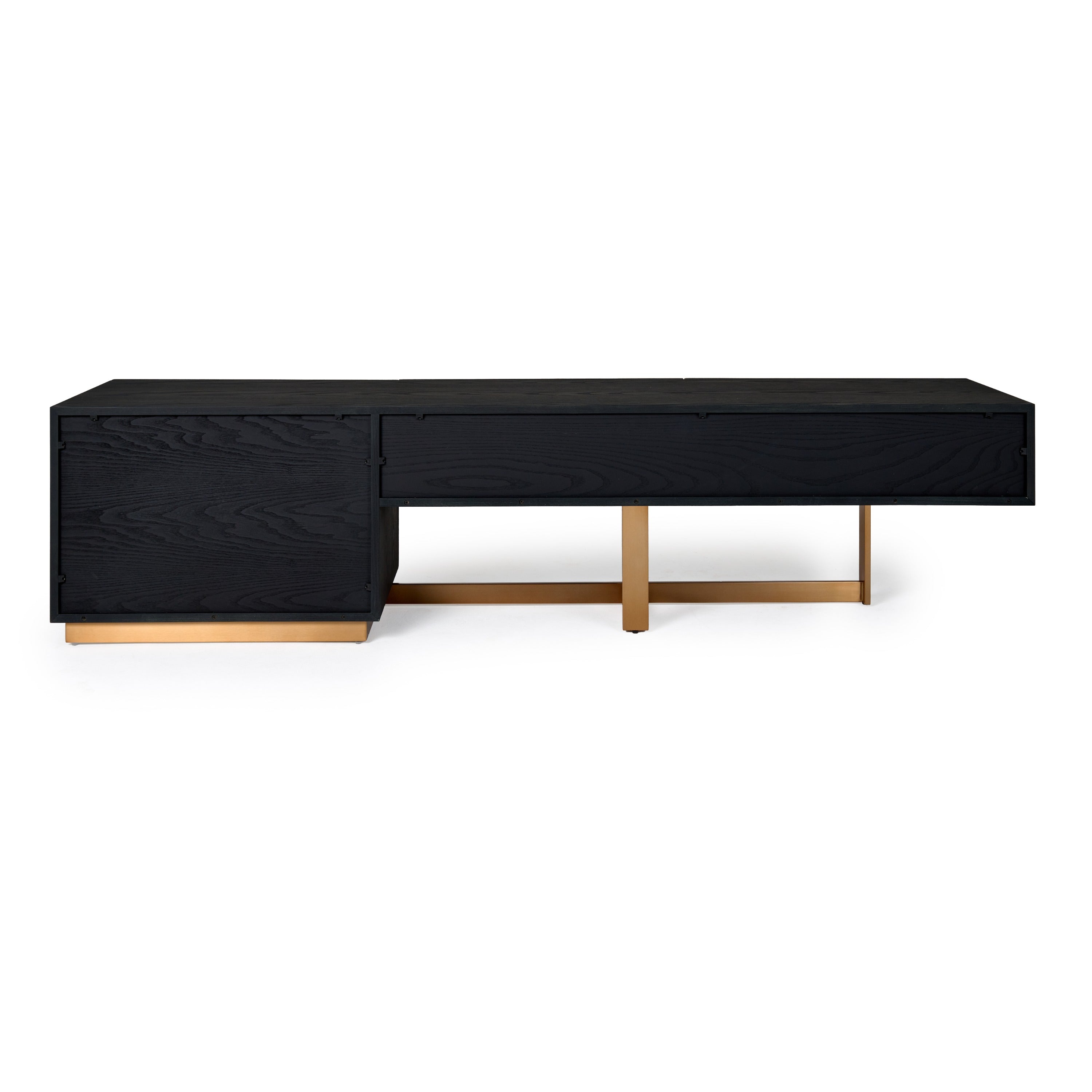 Tasha Modern Ash and Brushed TV Stand