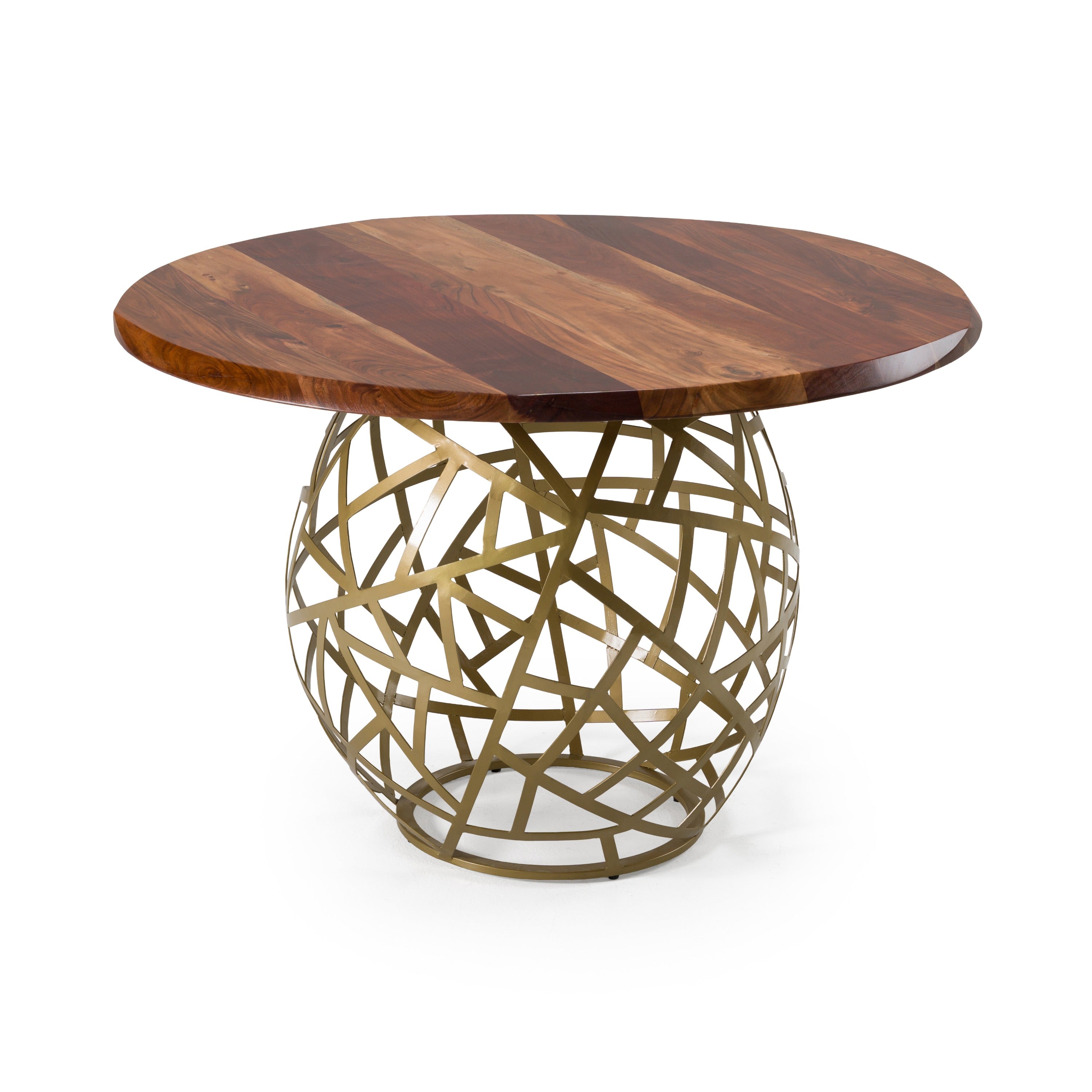 Taylor Round 47" Live Edge Dining Table