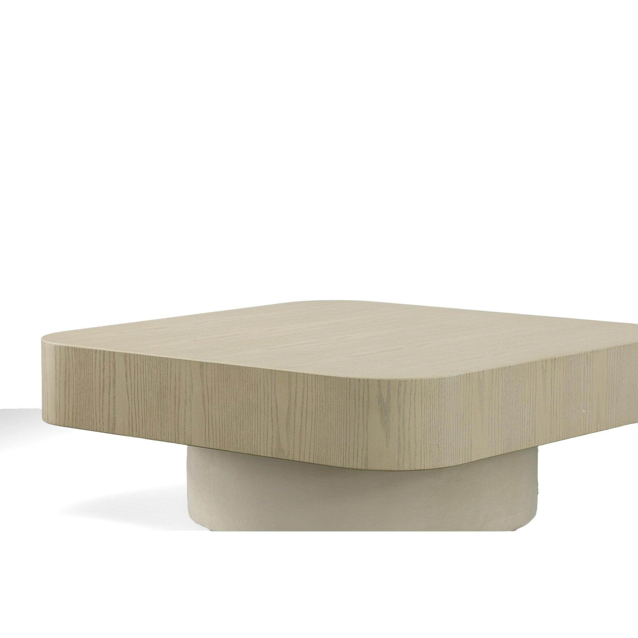 Teller Modern Square Coffee Table