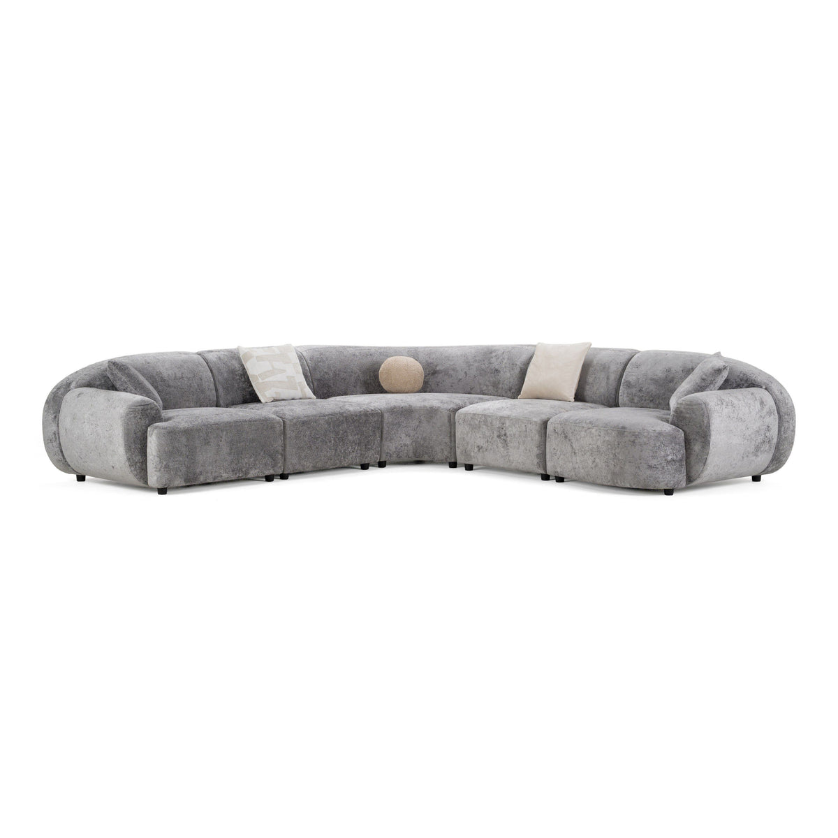 Terra - Modern Fabric Sectional Sofa