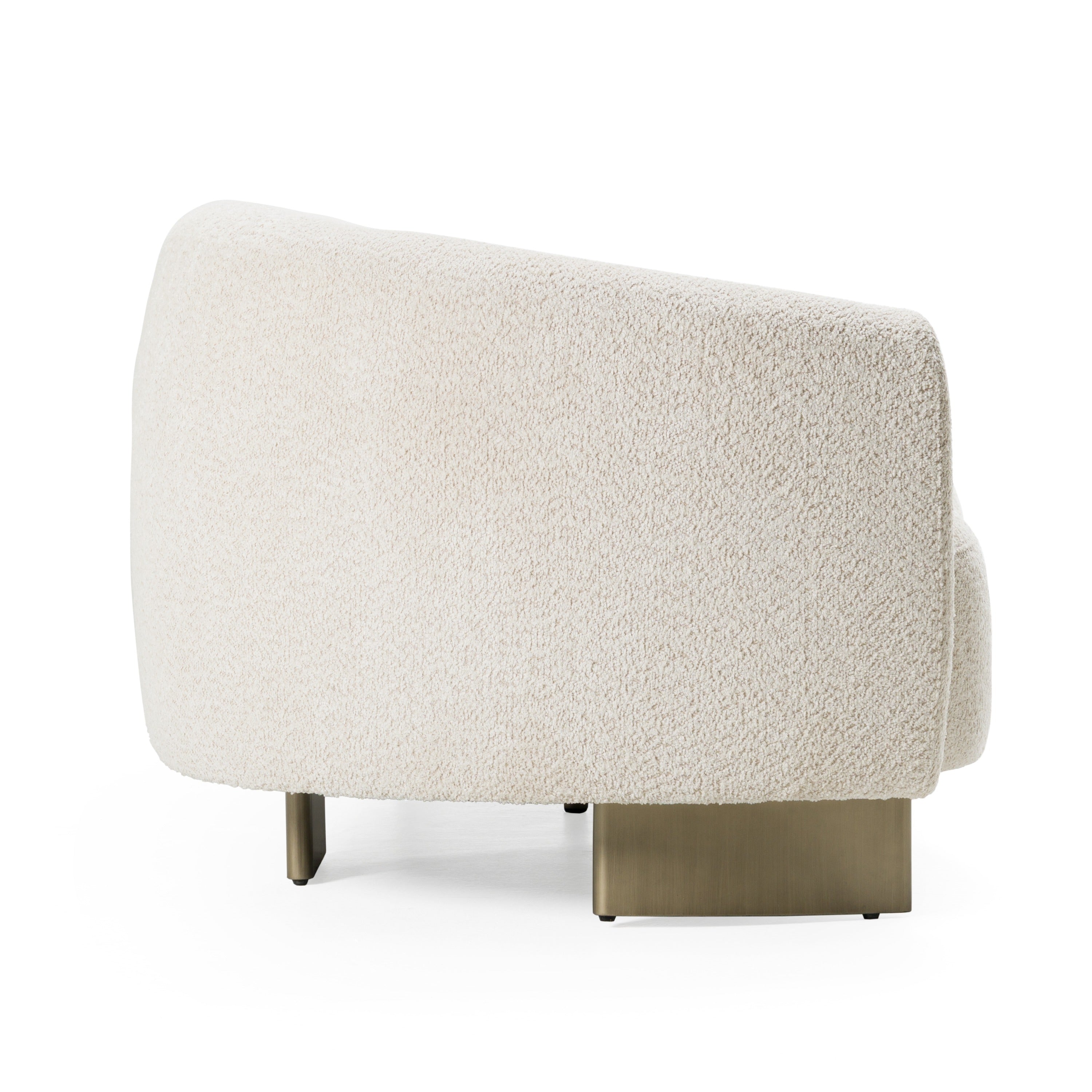Thrive Modern Fabric and Antique Sofa