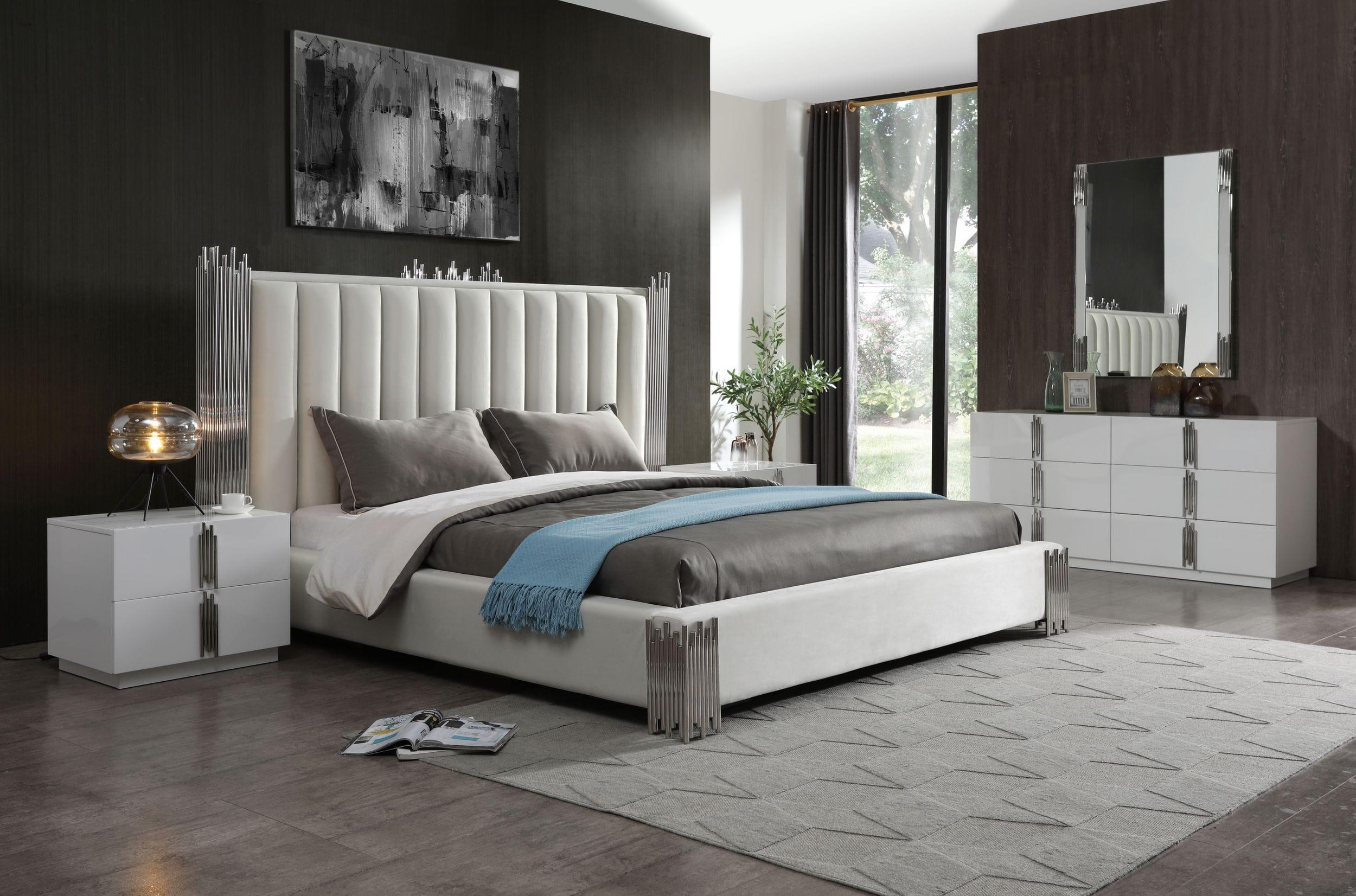 Token Modern Stainless Steel Bed