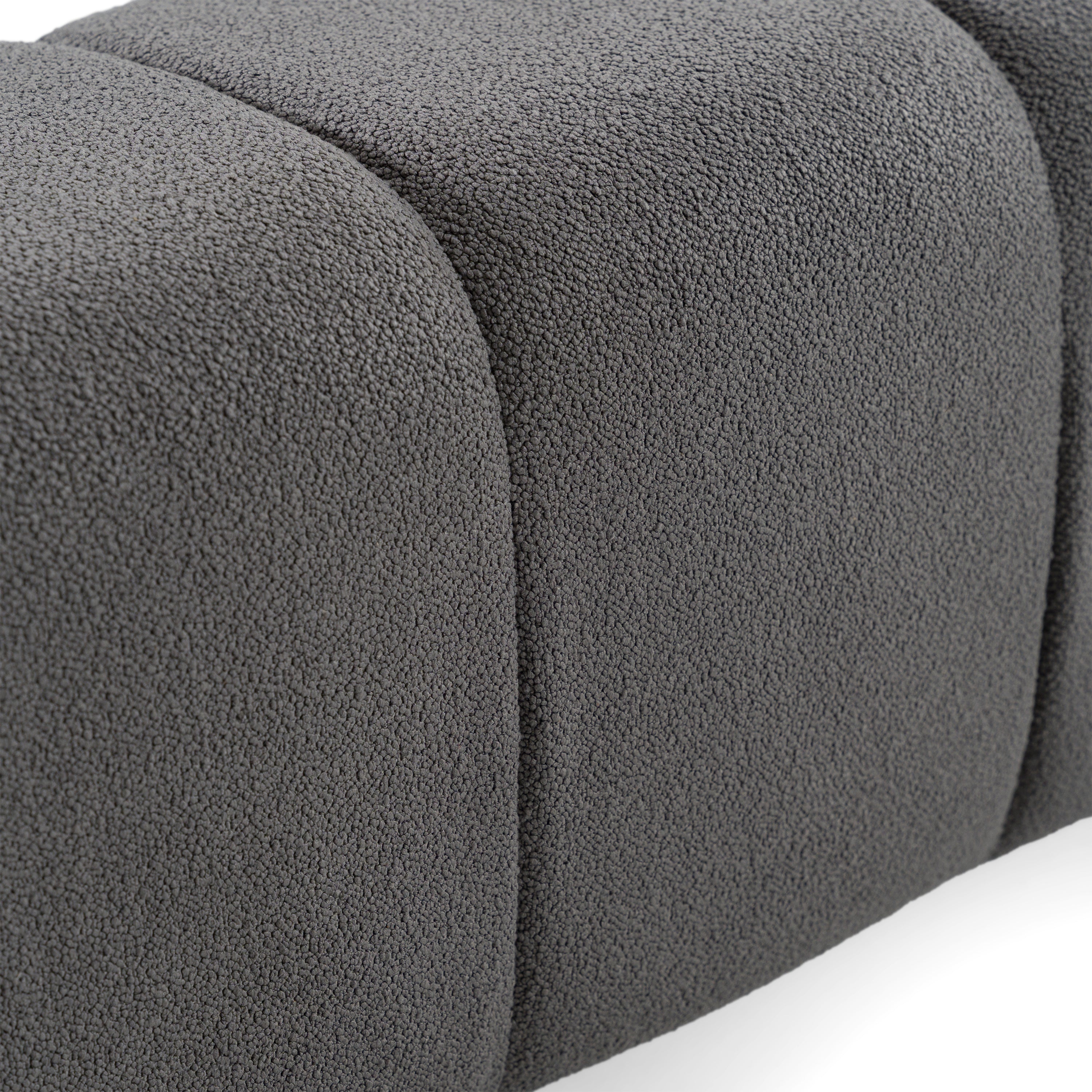 Tyree Modern Tufted Fabric Bed