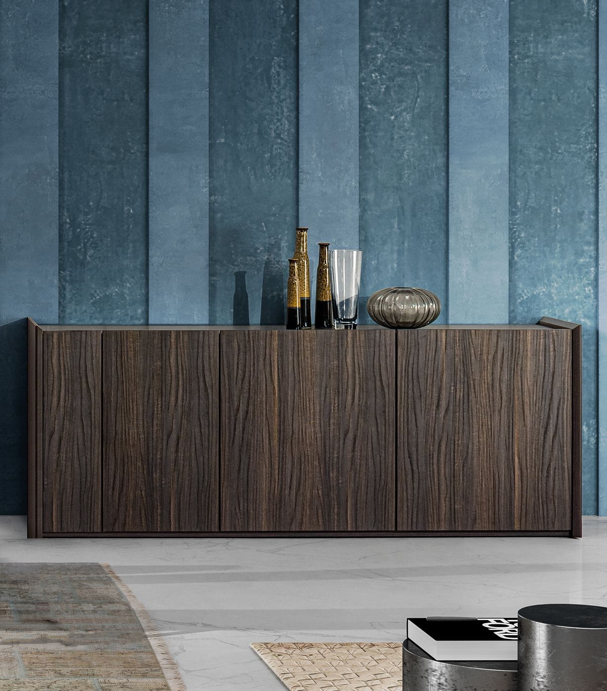 Unico Modern Dark Eucalyptus Buffet