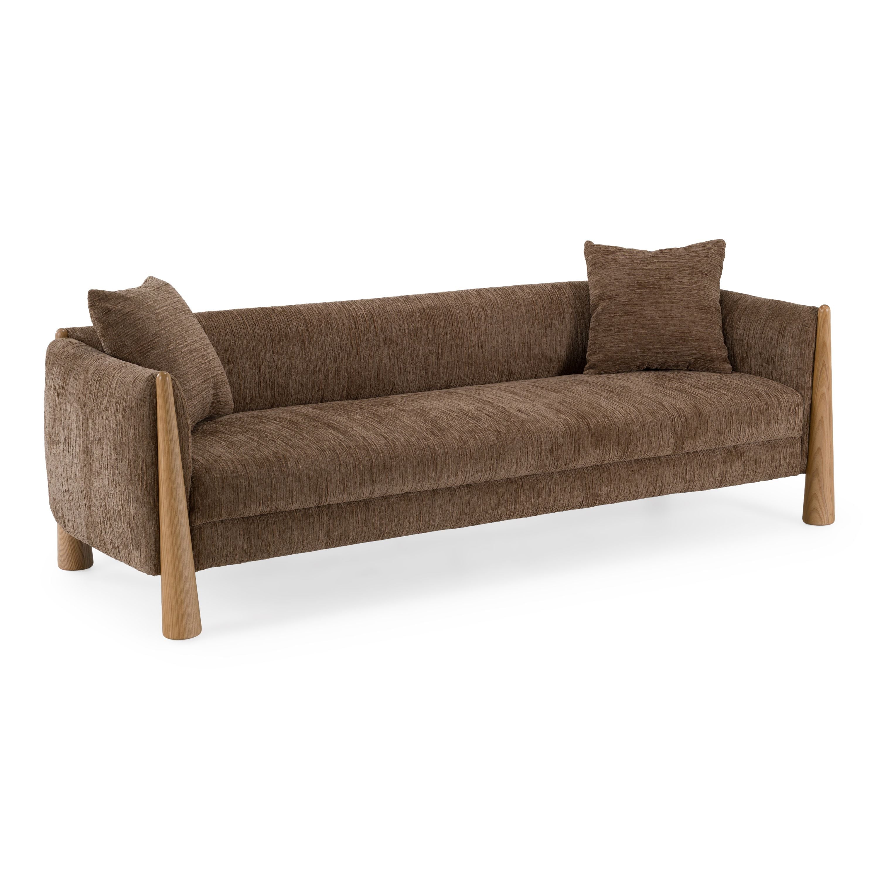 Voight - Contemporary Fabric Sofa