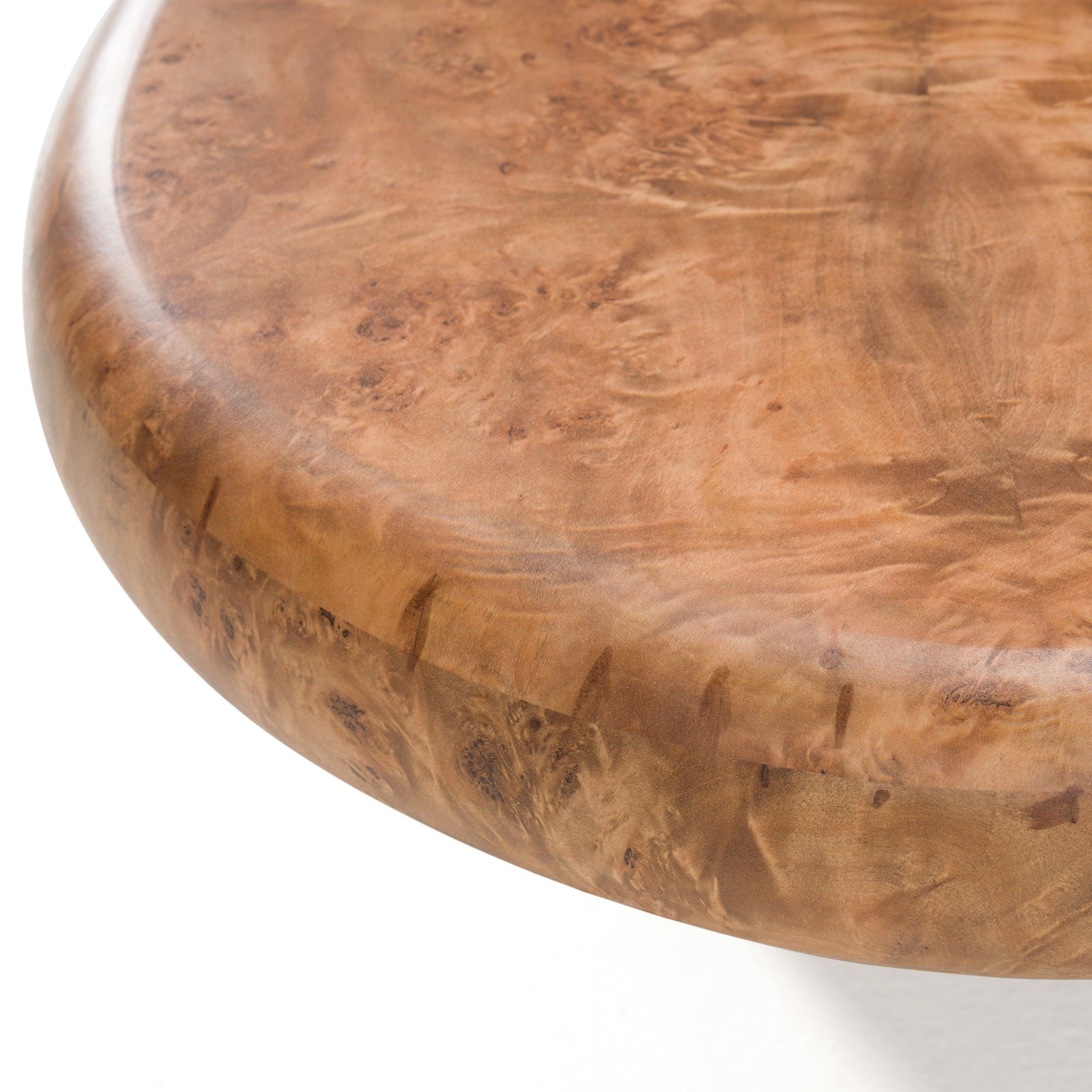 Weskan Modern Faux Burl Coffee Table