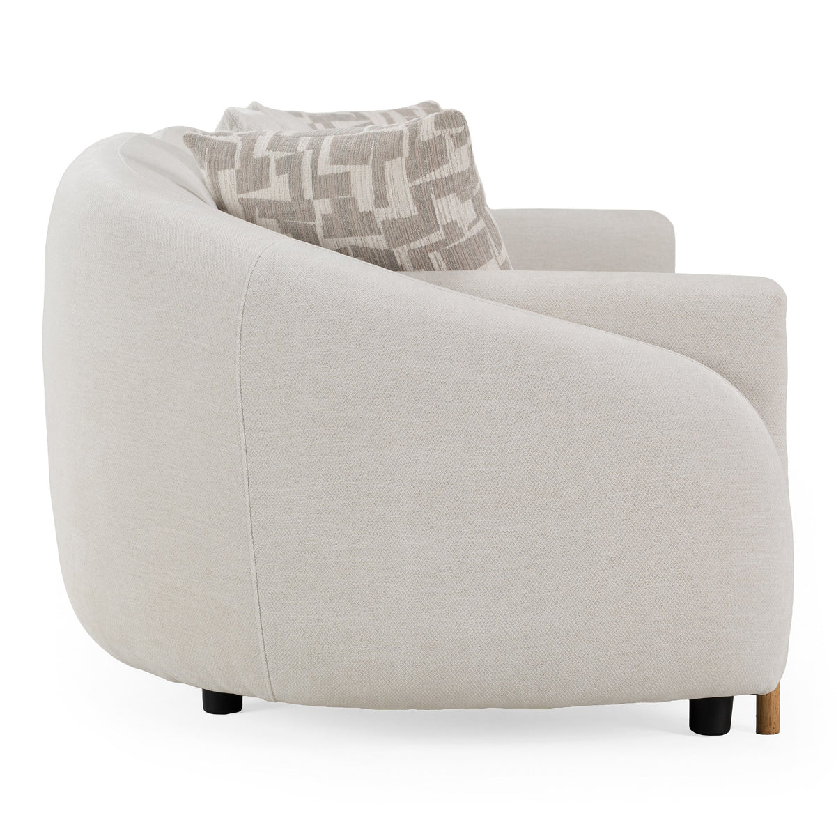Yorba - Modern Fabric Loveseat