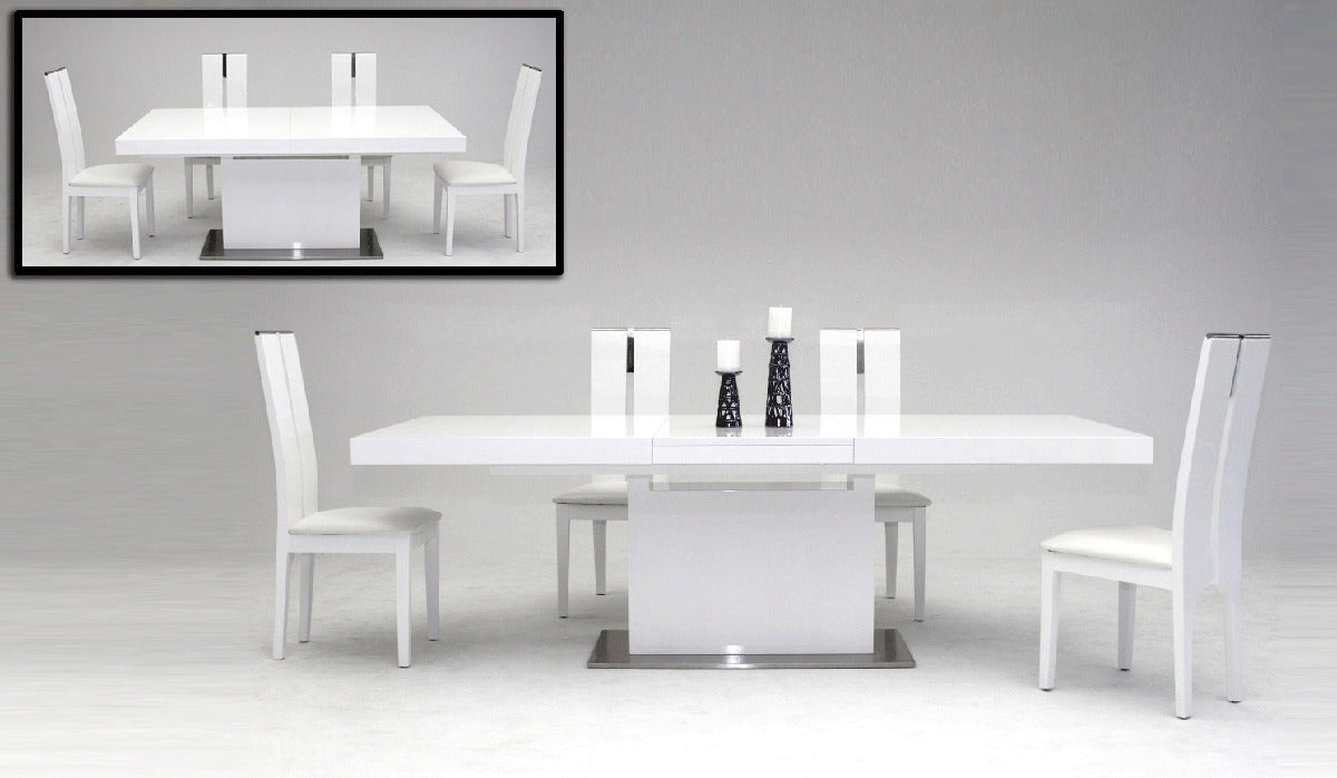 Zenith Modern Extendable Dining Table