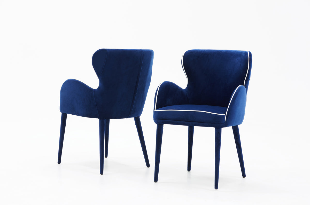 Modrest Tigard Modern Fabric Dining Chair-Dining Chair-VIG-Wall2Wall Furnishings