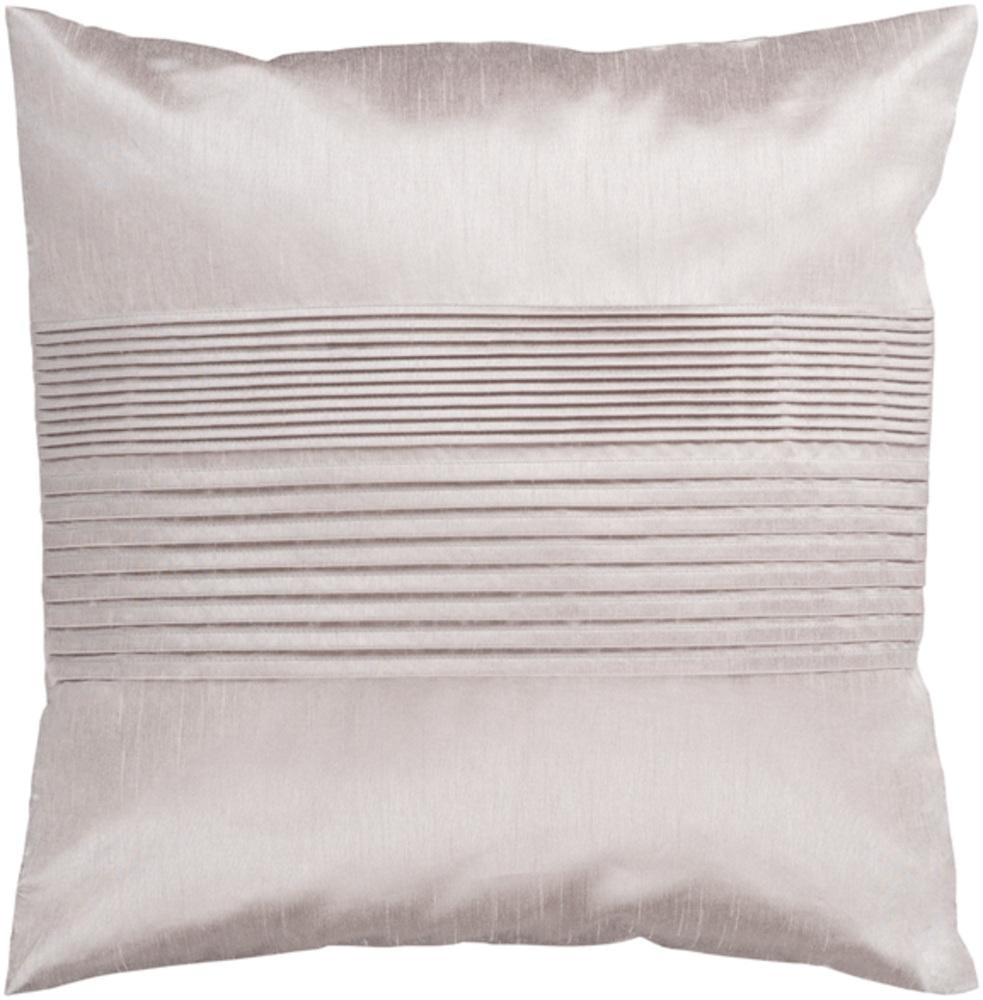 Solid Pleated Pillow 1-Pillow Cover-Livabliss-Wall2Wall Furnishings
