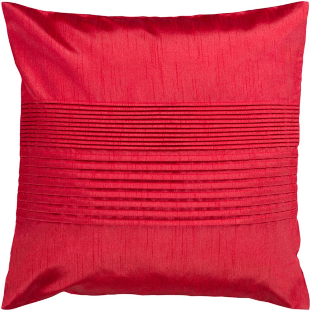 Solid Pleated Pillow 4-Pillow Cover-Livabliss-Wall2Wall Furnishings
