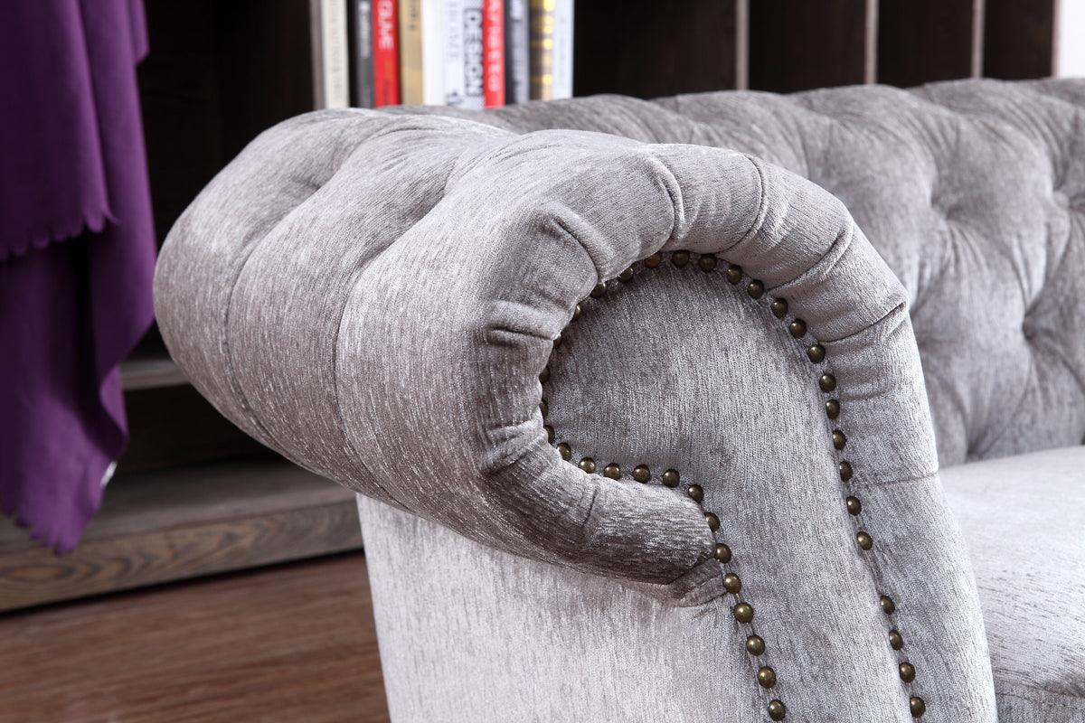 Alexandrina Tufted Velvet Sofa