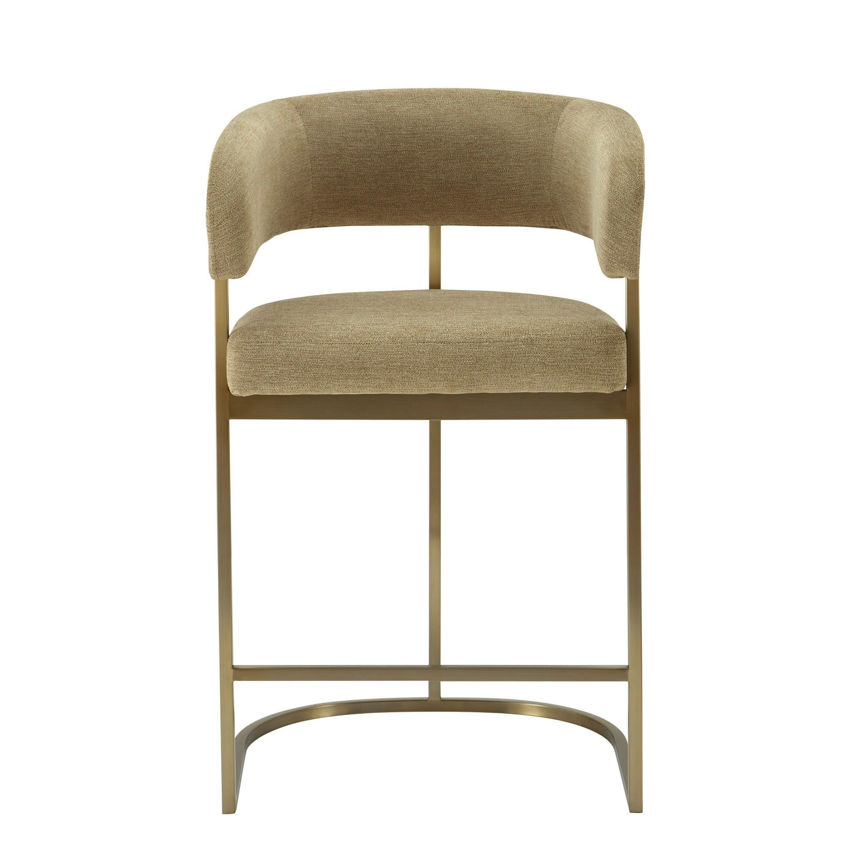 Modrest Sebastian Modern Fabric Antique Counter Chair