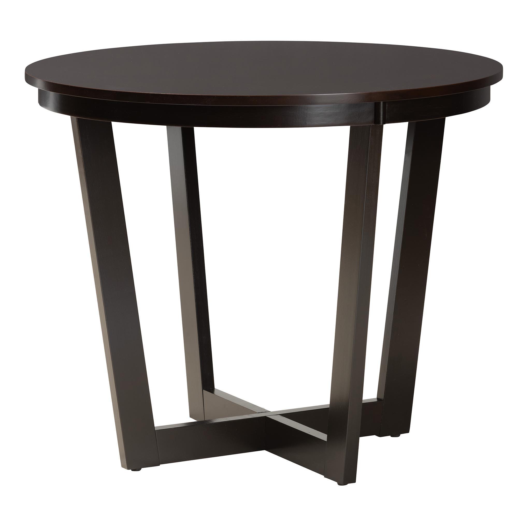 Jamie Moden Fabric and Finished Wood 5-Piece Dining Set