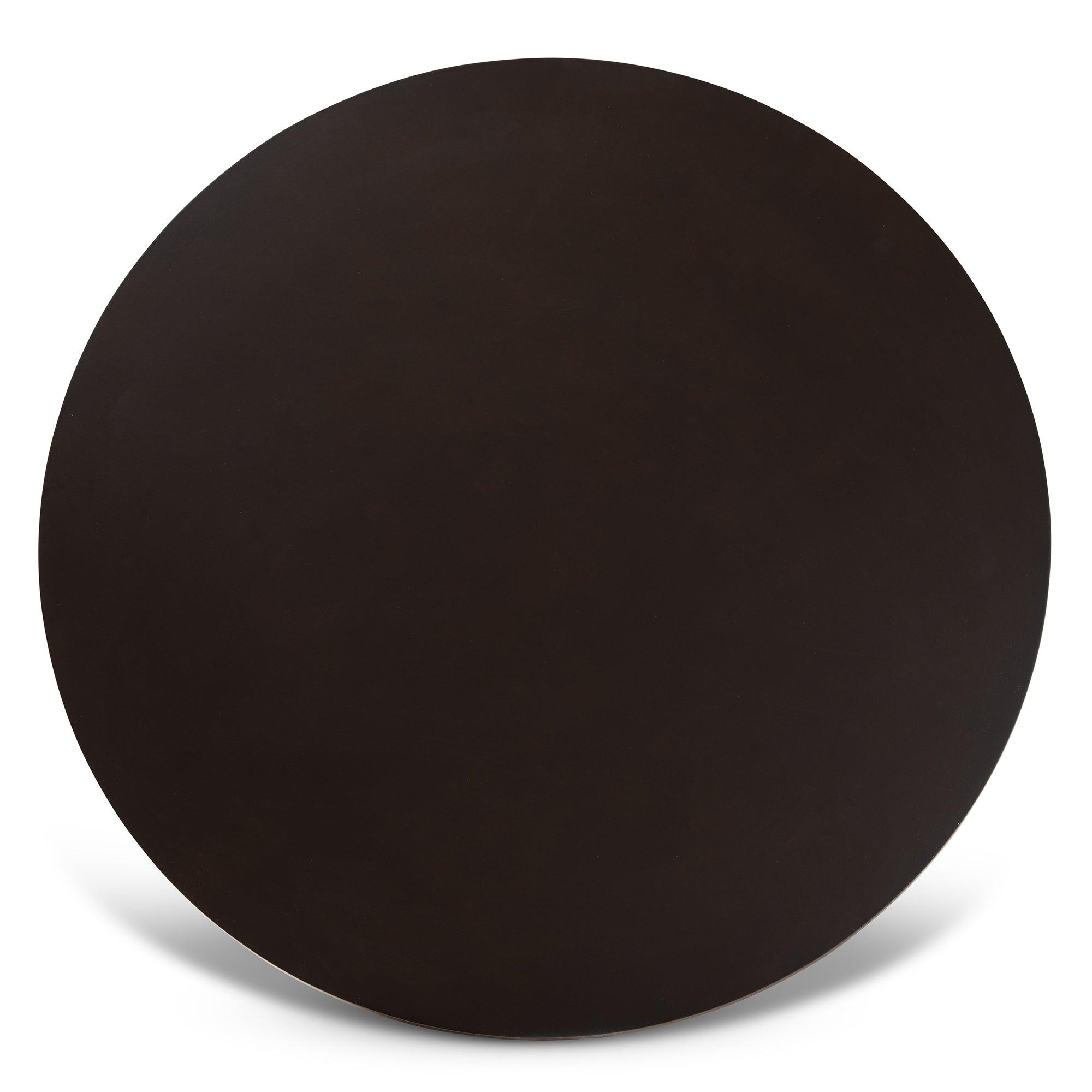 Alayna Modern and Contemporary Finished 35-Inch-Wide Round Wood Dining Table