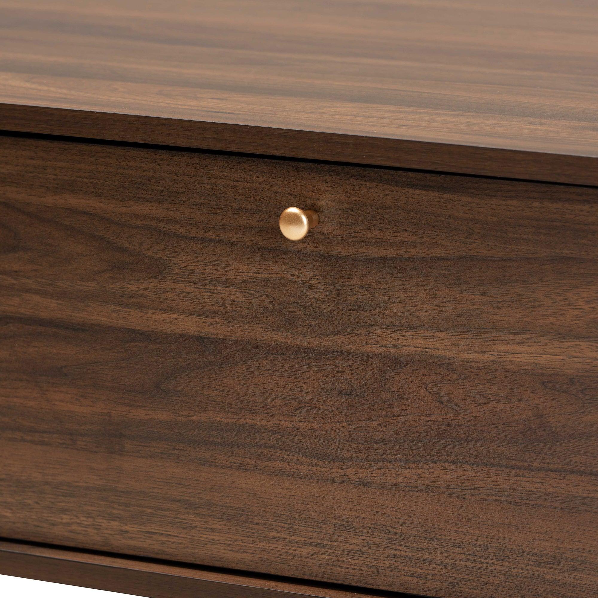 Edel Mid-Century Modern and Finished Wood Coffee Table