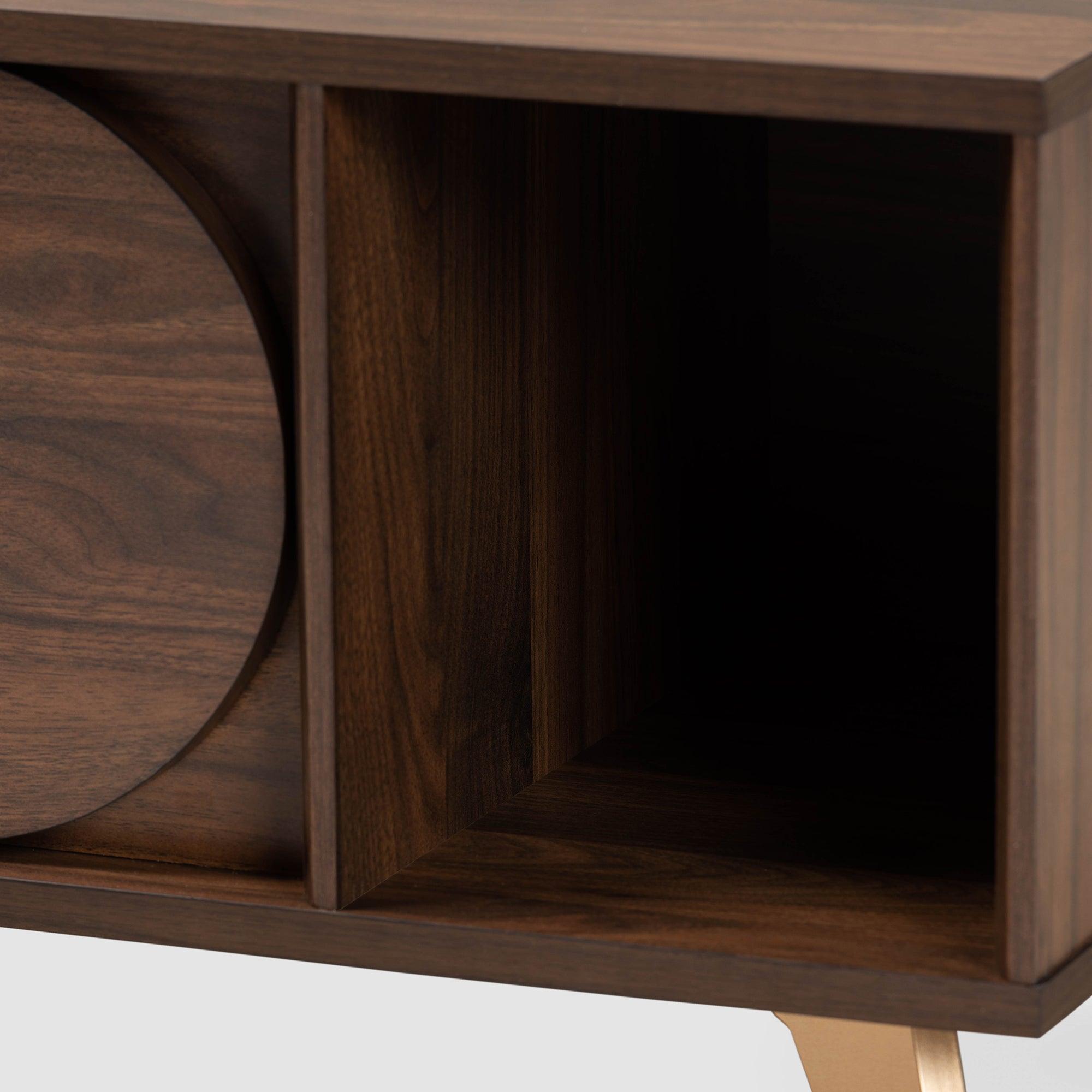Edel Mid-Century Modern and Finished Wood Coffee Table