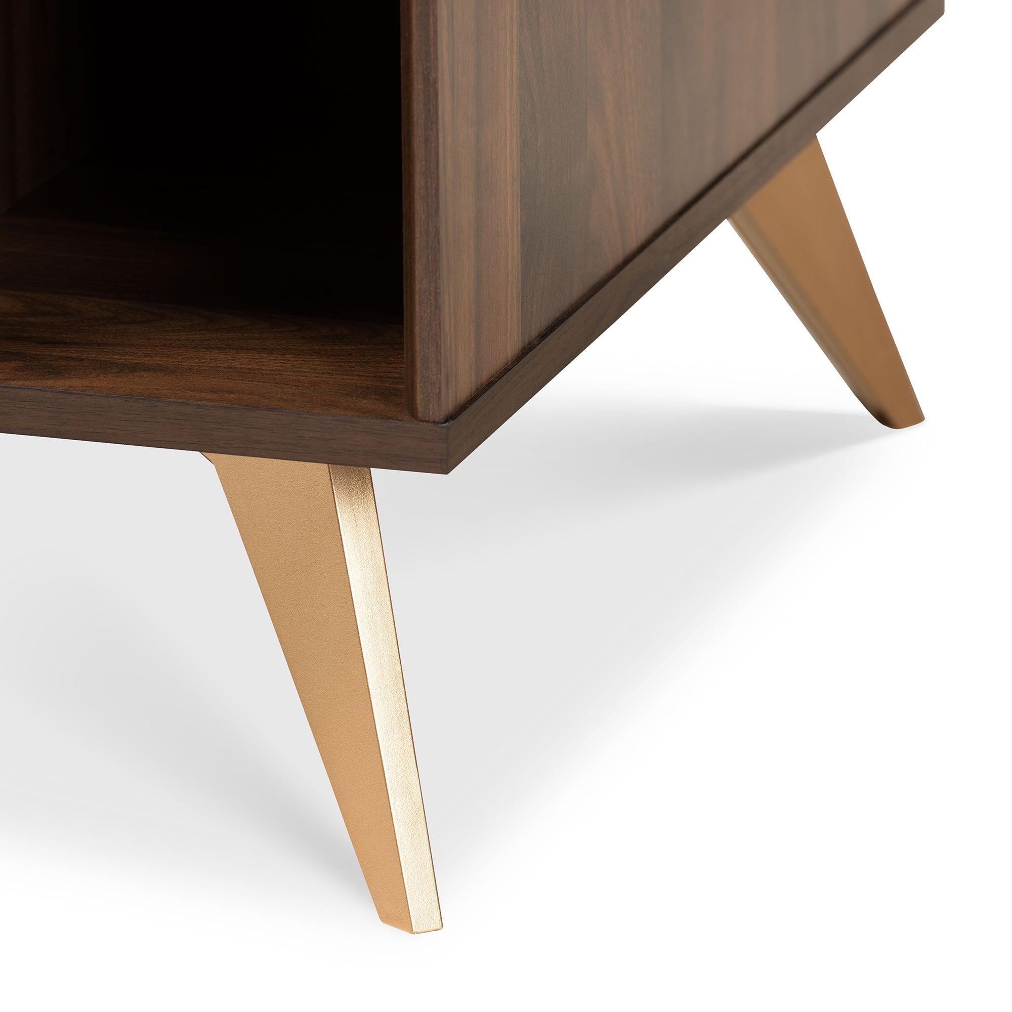 Edel Mid-Century Modern and Finished Wood Coffee Table
