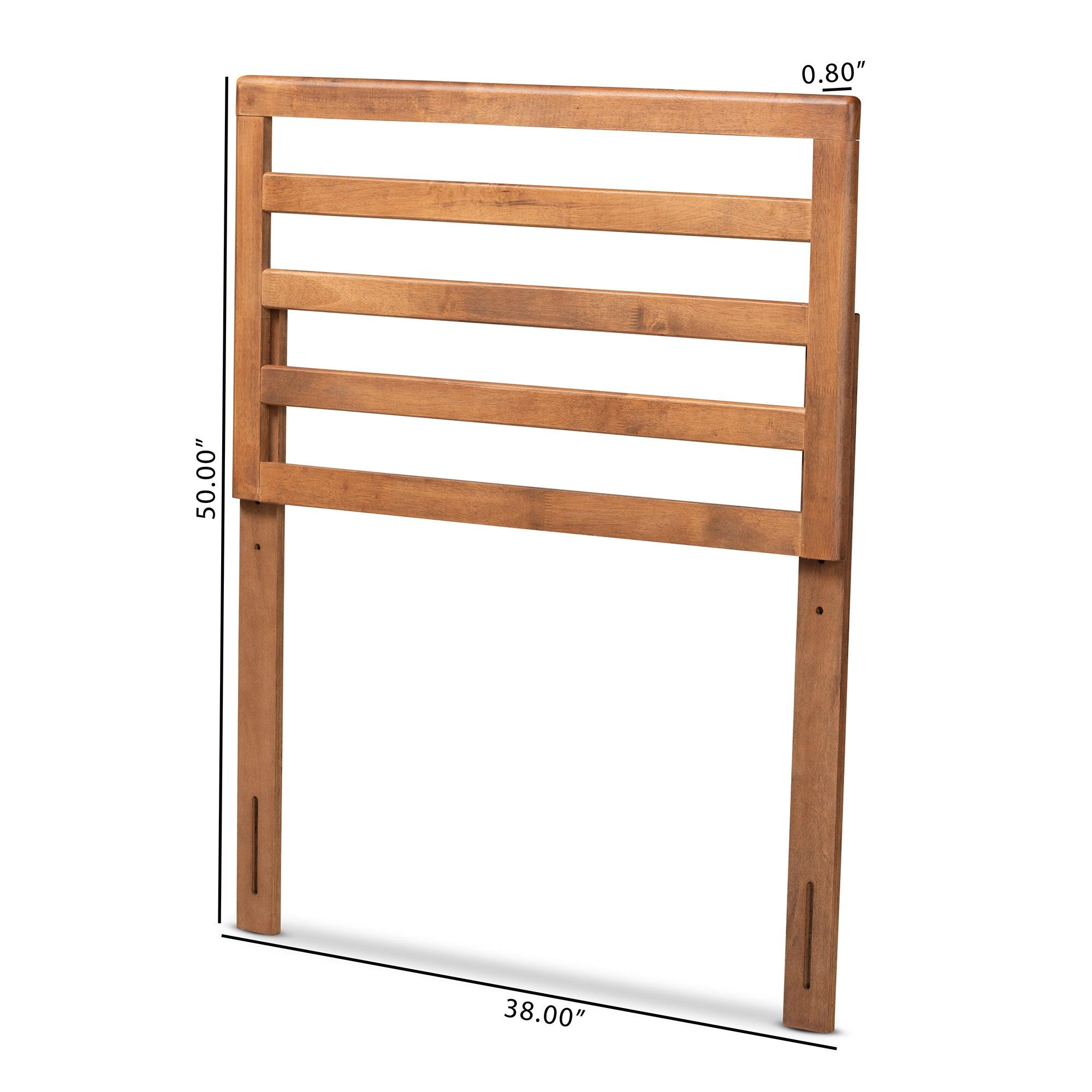 Akemi Modern and Contemporary Ash Finished Wood Headboard