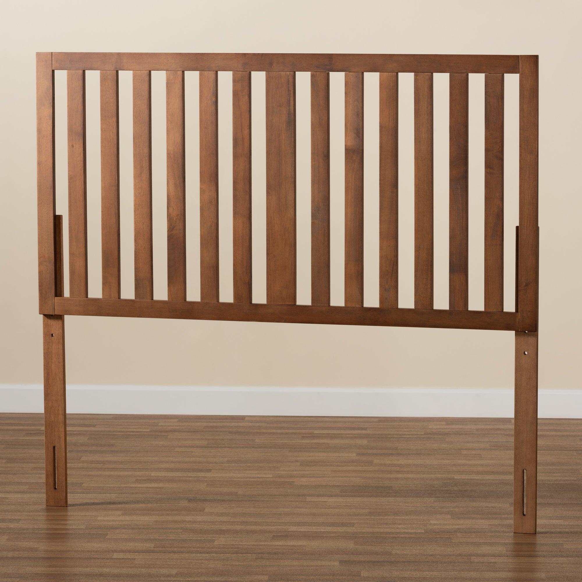 Oren Modern and Transitional Ash Finished Wood Headboard