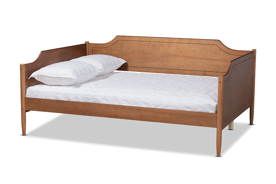 Alya Classic Traditional Farmhouse Finished Wood Daybed