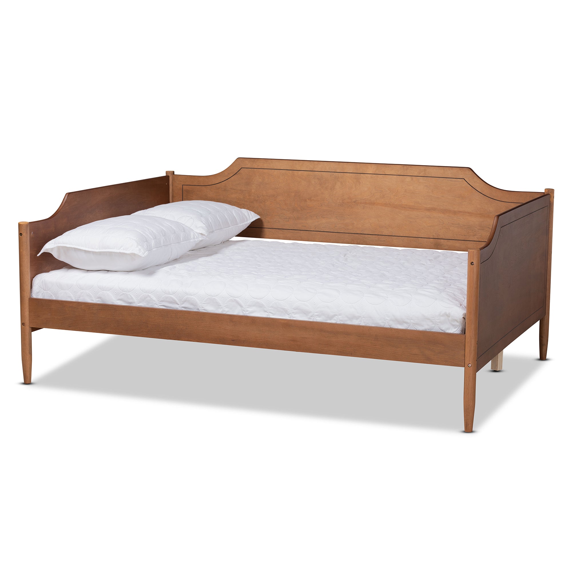 Alya Classic Traditional Farmhouse Finished Wood Daybed