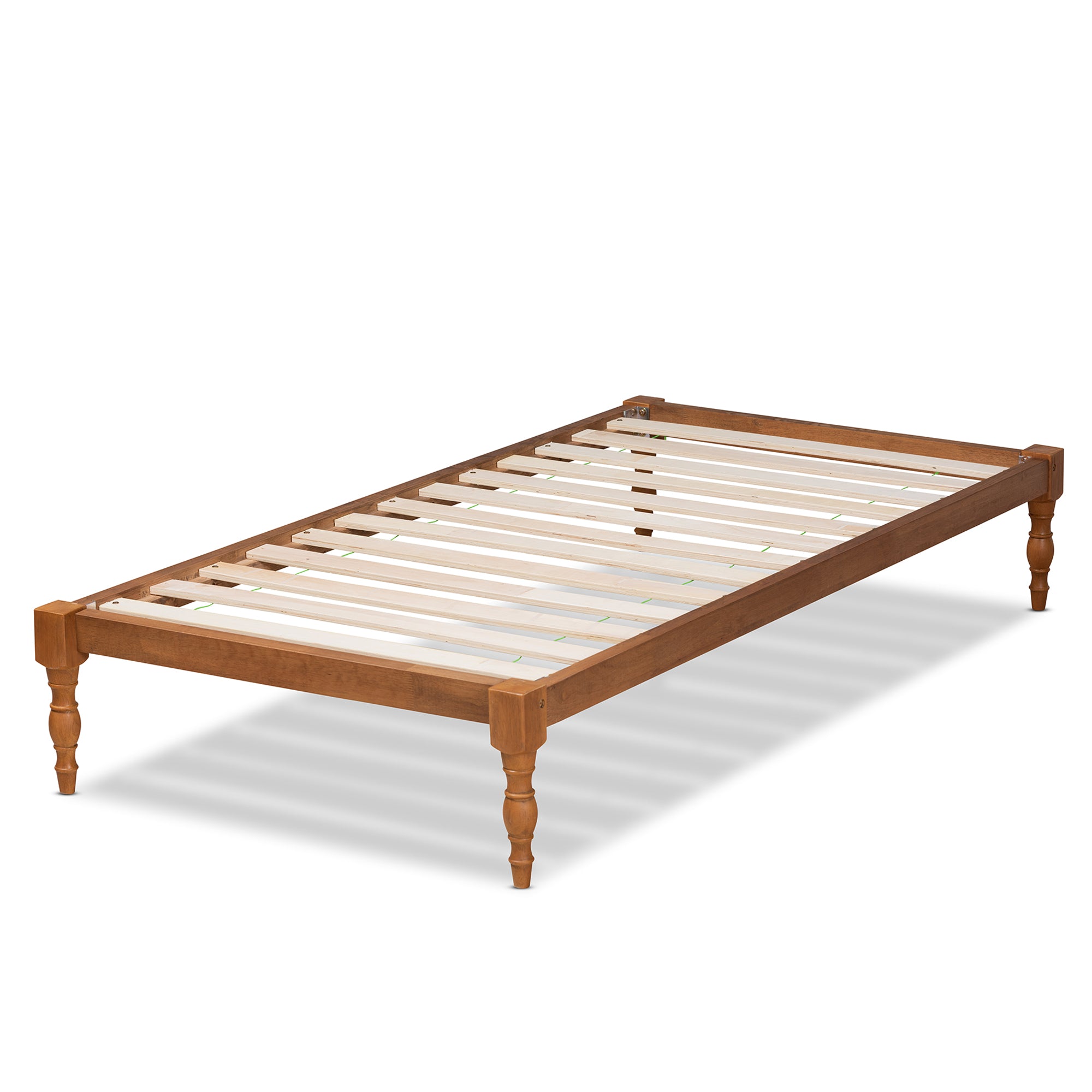 Iseline Modern and Contemporary Finished Wood Platform Bed