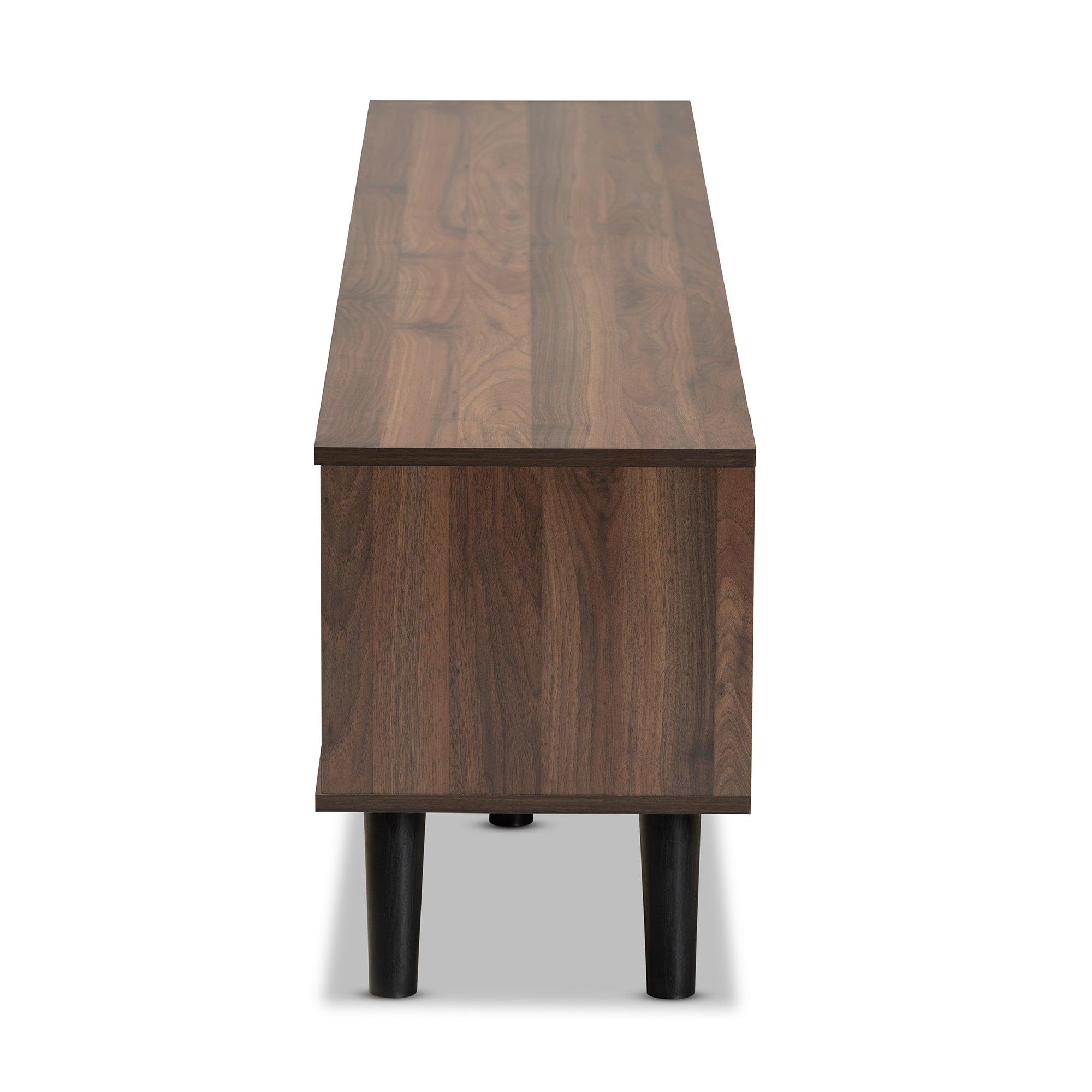 Clapton Modern and Contemporary Multi-Tone and Finished Wood TV Stand