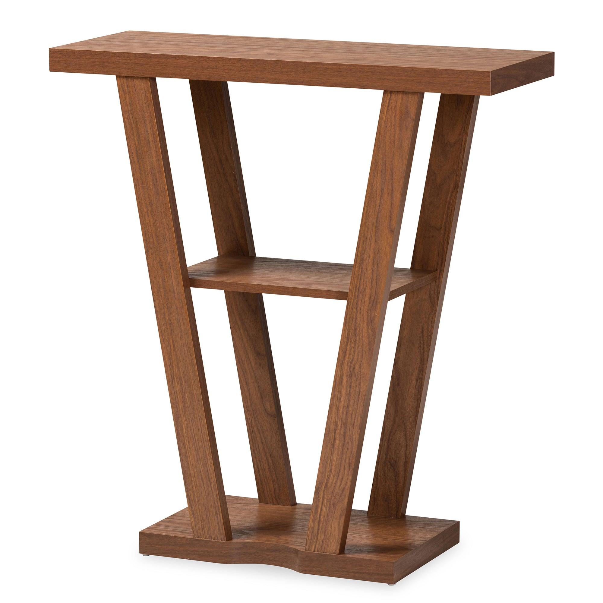 Boone Modern and Contemporary Finished Wood Console Table