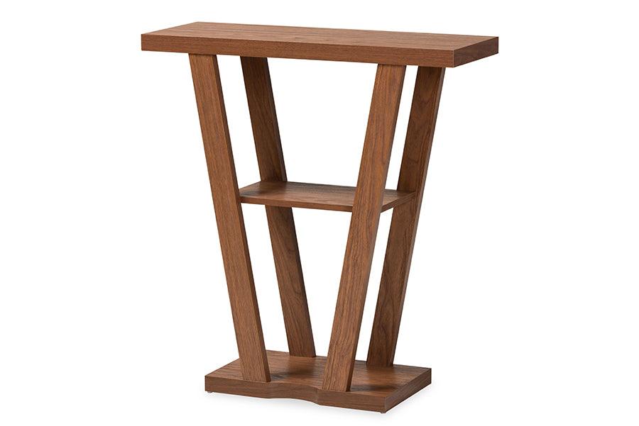 Boone Modern and Contemporary Finished Wood Console Table