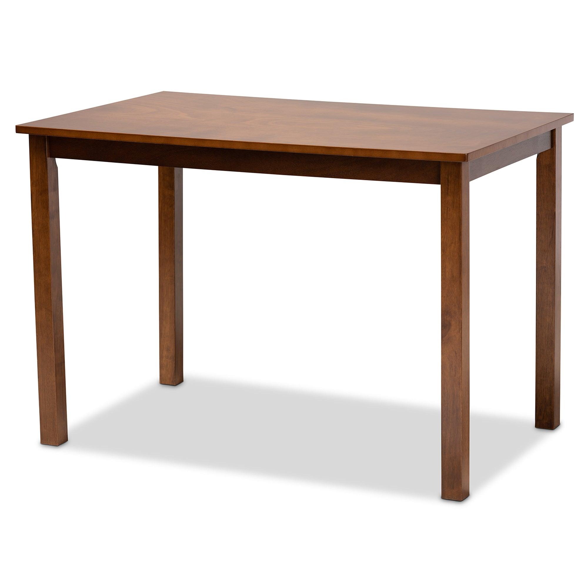 Luisa Modern and Contemporary Transitional Finished Wood 5-Piece Dining Set