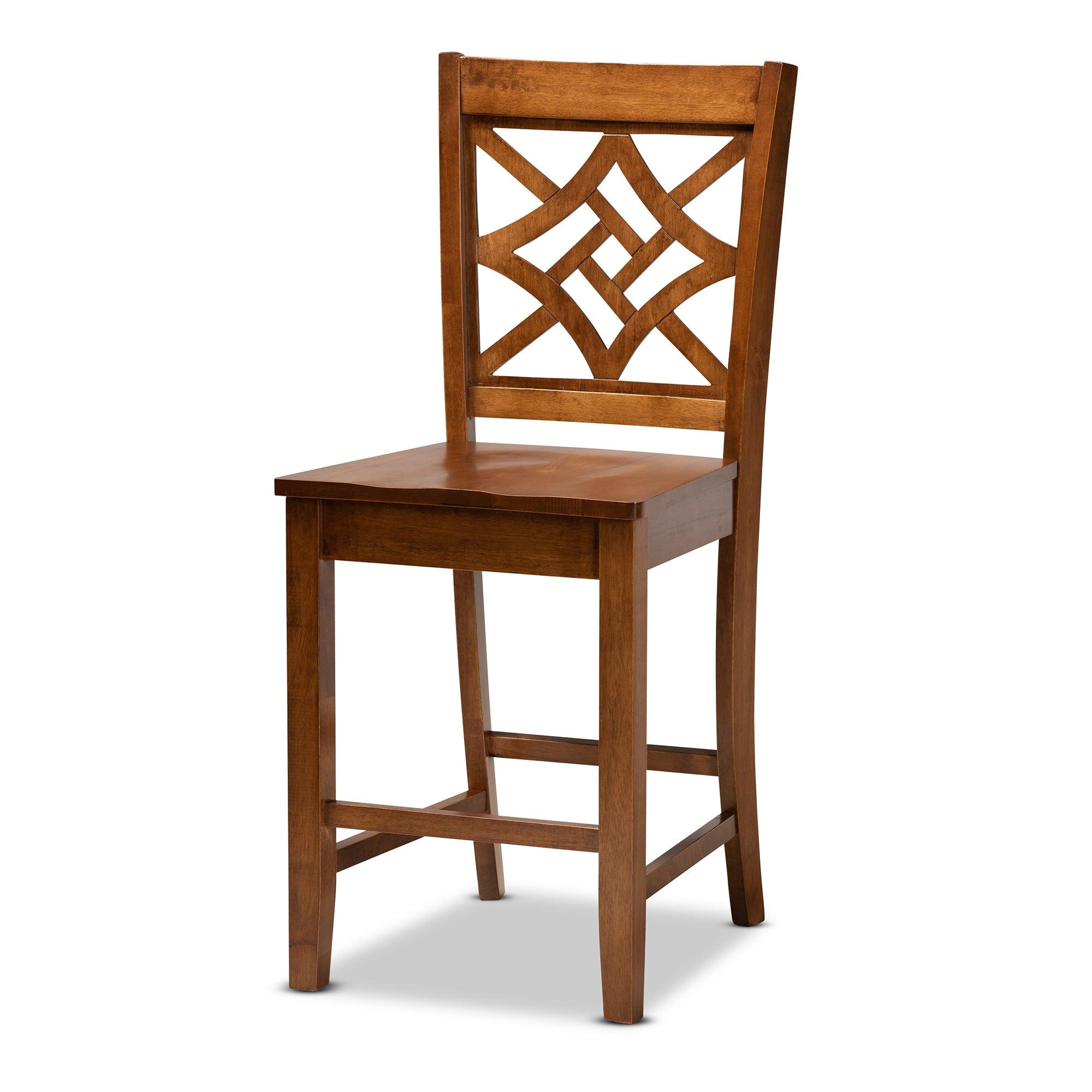 Nicolette Modern and Contemporary Finished Wood 5-Piece Pub Set