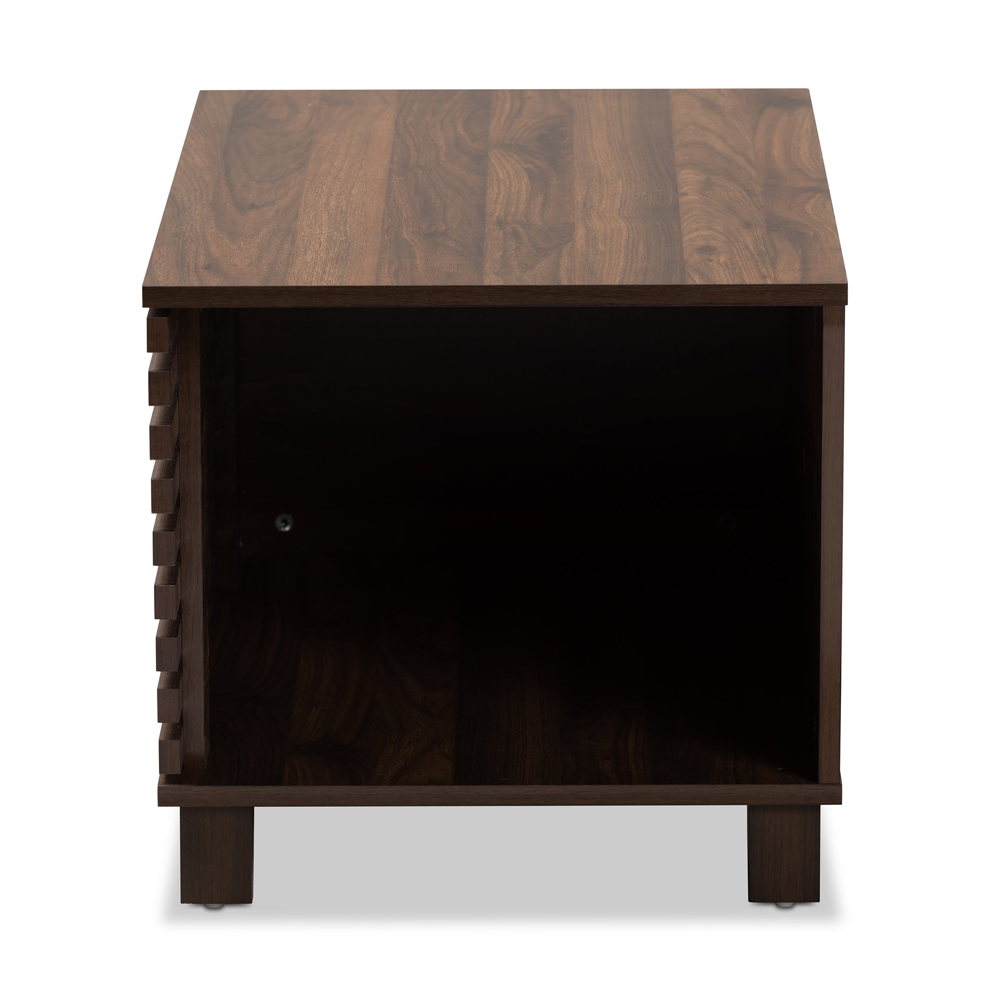 Eckhart Modern and Contemporary Finished Wood Cat Litter Box Cover House