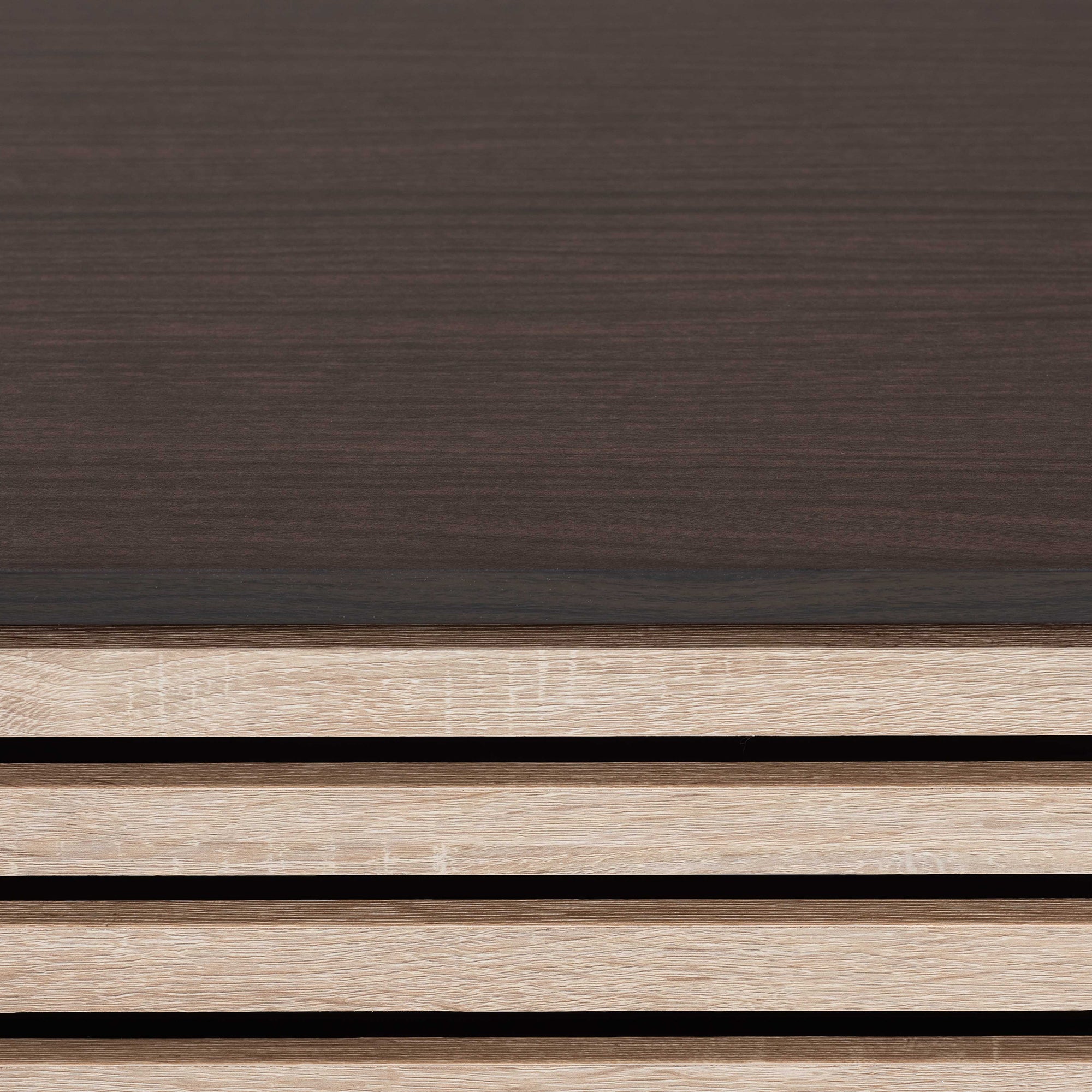 Eckhart Modern and Contemporary Two-Tone and Finished Wood Cat Litter Box Cover House