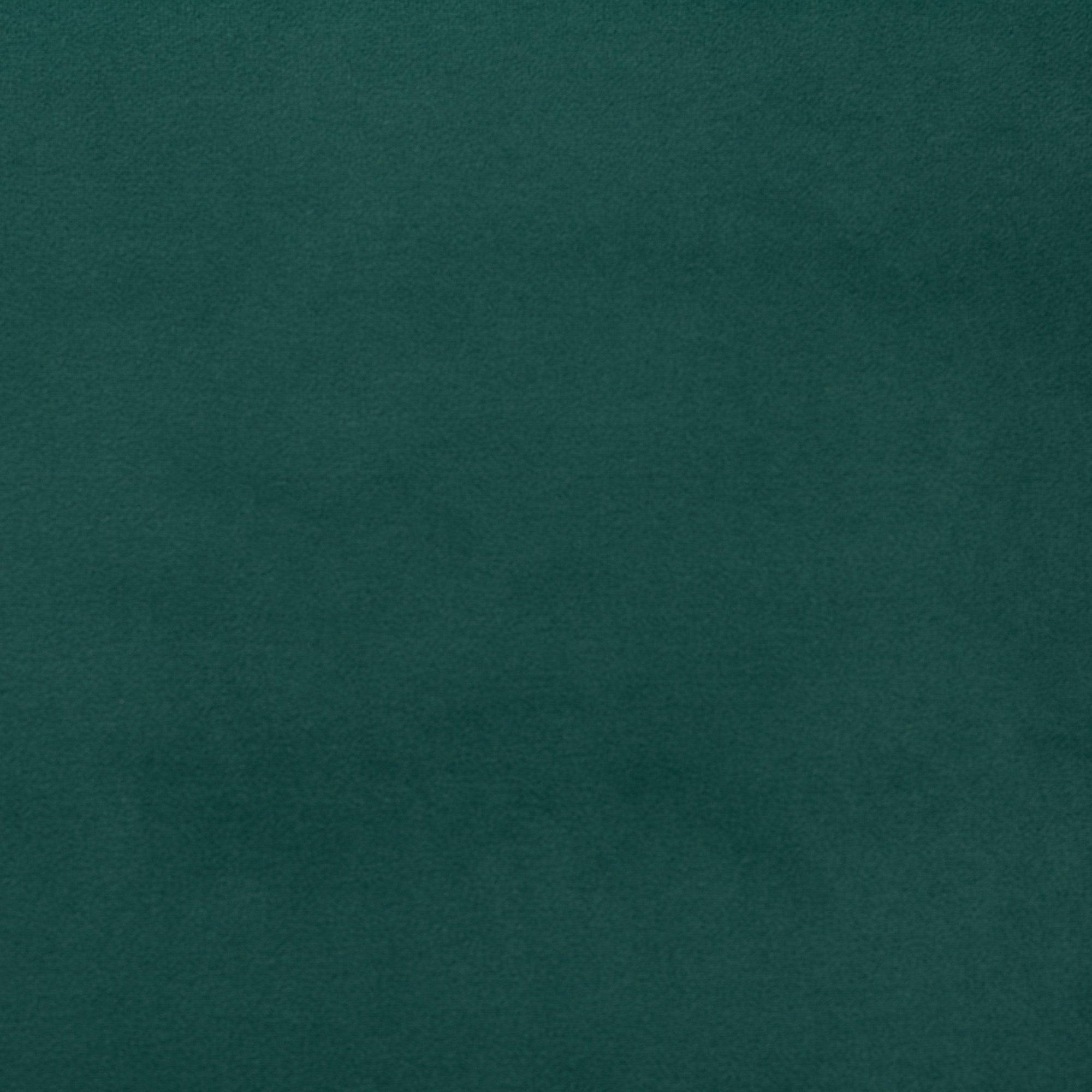 Alvis Mid-Century Modern Emerald Velvet Upholstered and Finished Wood Dining Chair