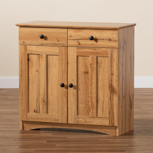 Lauren Modern and Contemporary Finished Wood 2-Door Buffet
