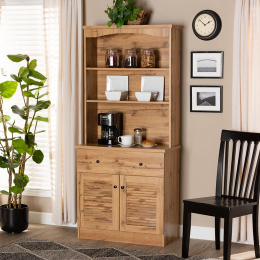 Agni Modern and Contemporary Finished Wood Buffet