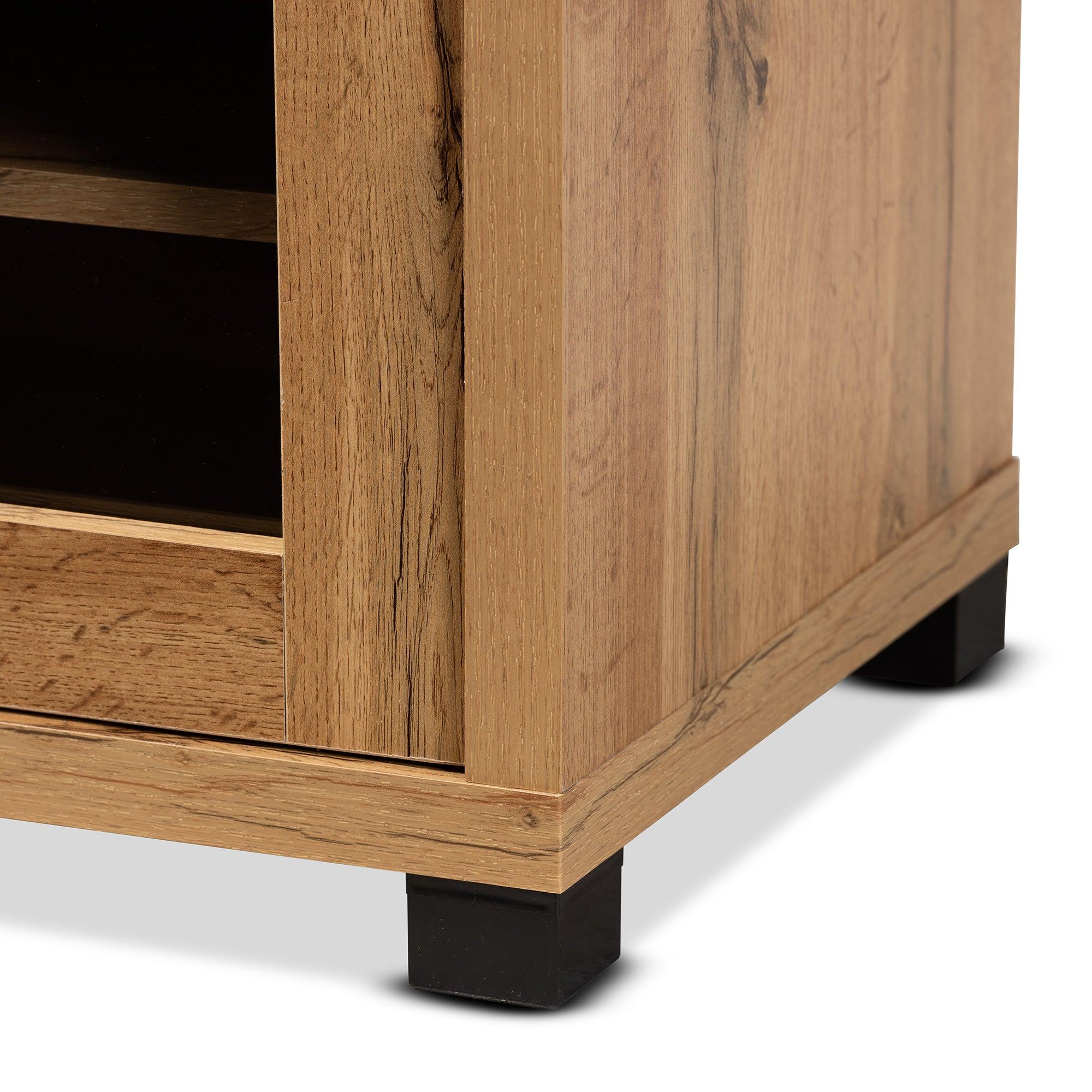 Beasley Modern and Contemporary Finished Wood 1-Drawer TV Stand