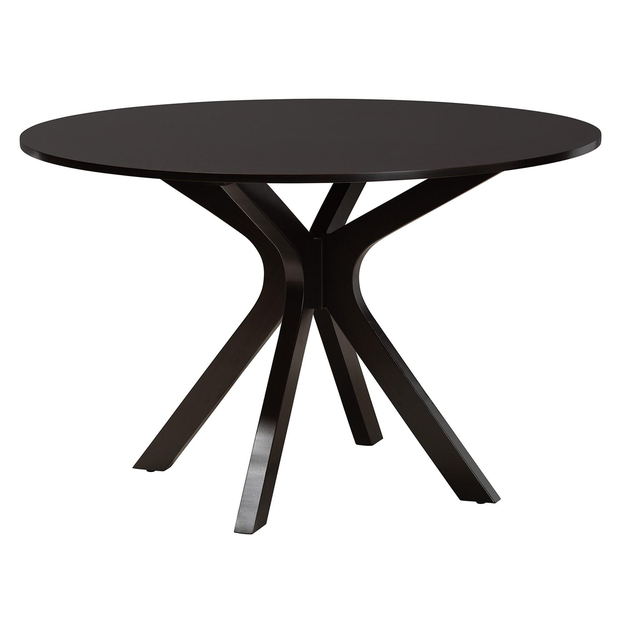 Mana Modern Sand Fabric and Finished Wood 7-Piece Dining Set